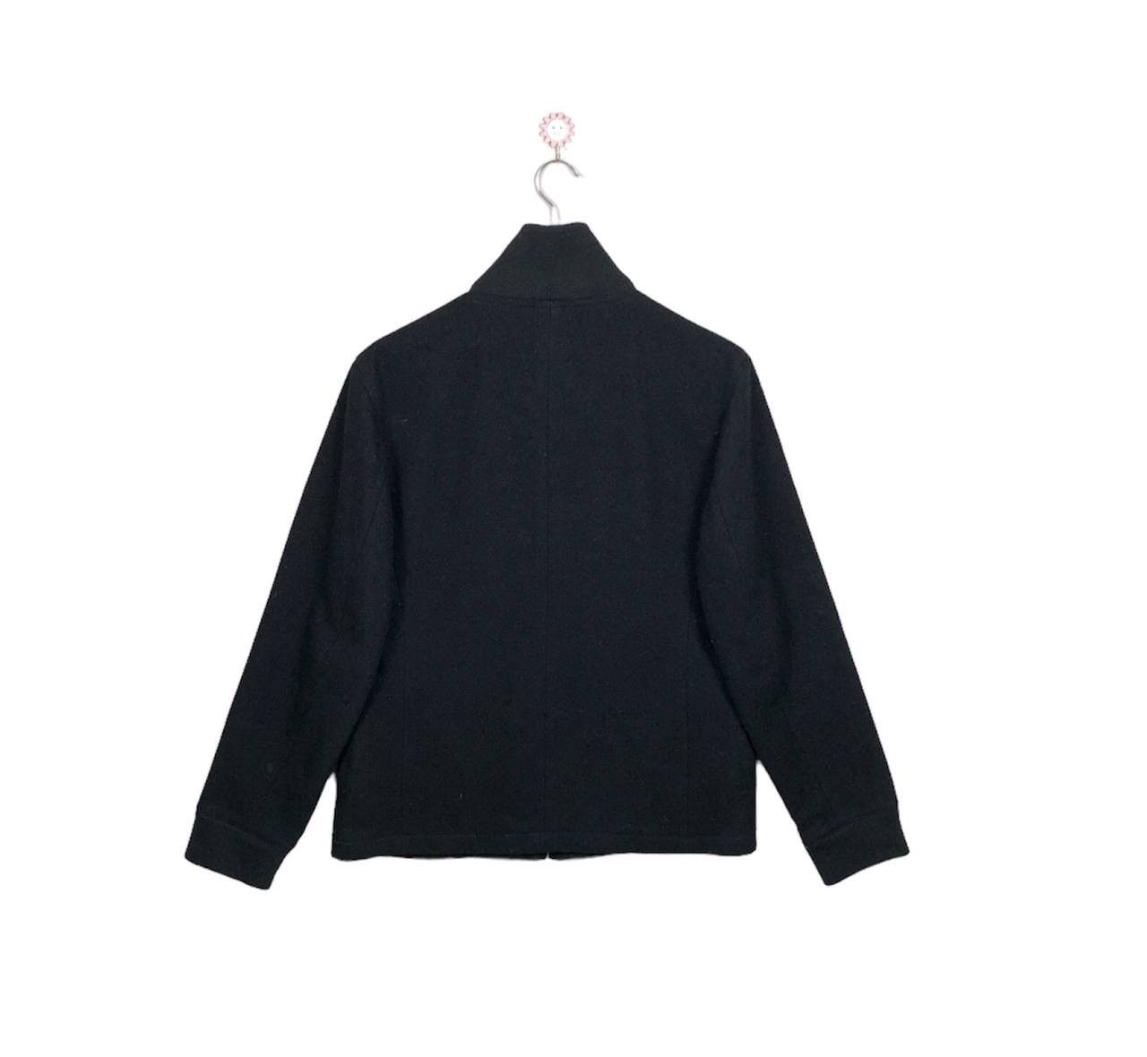 Yohji Yamamoto Yohji Yamamoto Wool Cotton Black Jacket Multipocket Size US L / EU 52-54 / 3 - 3 Thumbnail