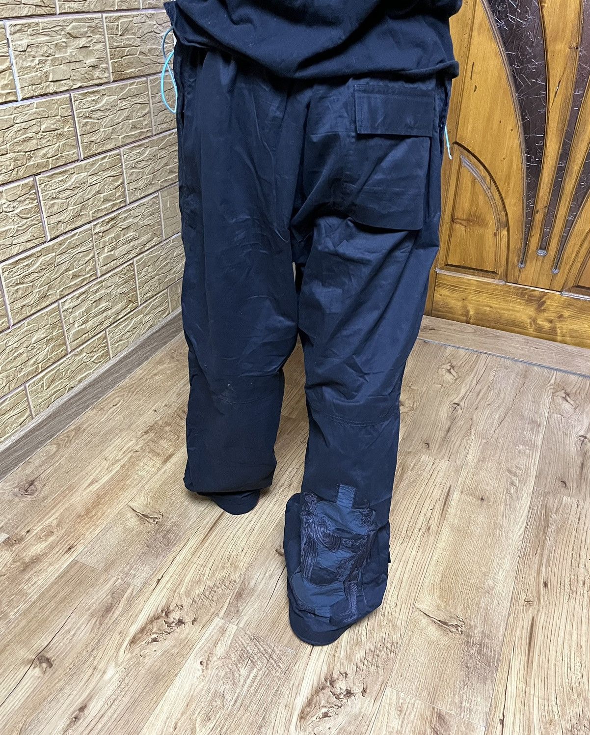 Japanese Brand × Maharishi Maharishi Parachute Cargo Baggy Pants gorp Size US 34 / EU 50 - 2 Thumbnail