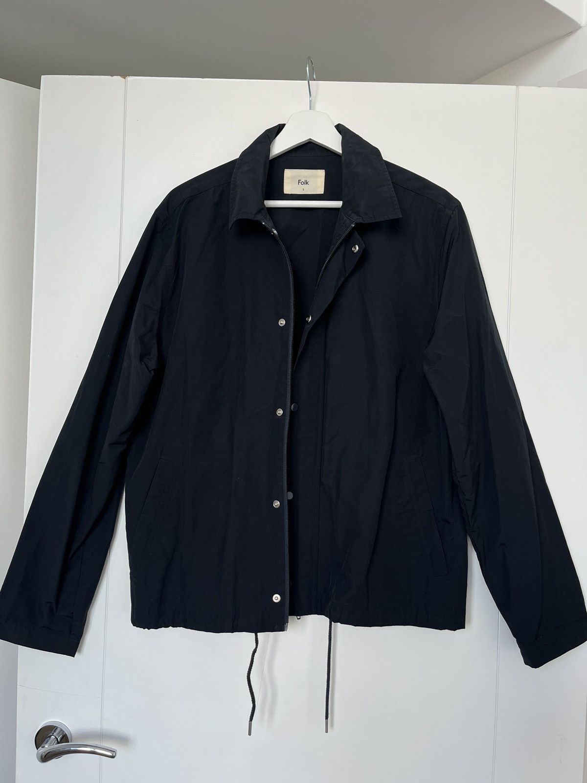 Folk Coach Jacket Medium Navy Blue