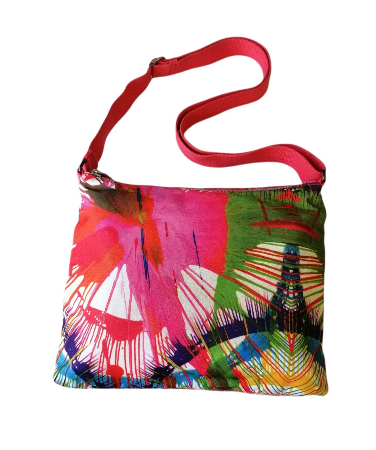 Japanese Brand Kipling Alvar Beach Print Crossbody Bags Size ONE SIZE - 5 Thumbnail