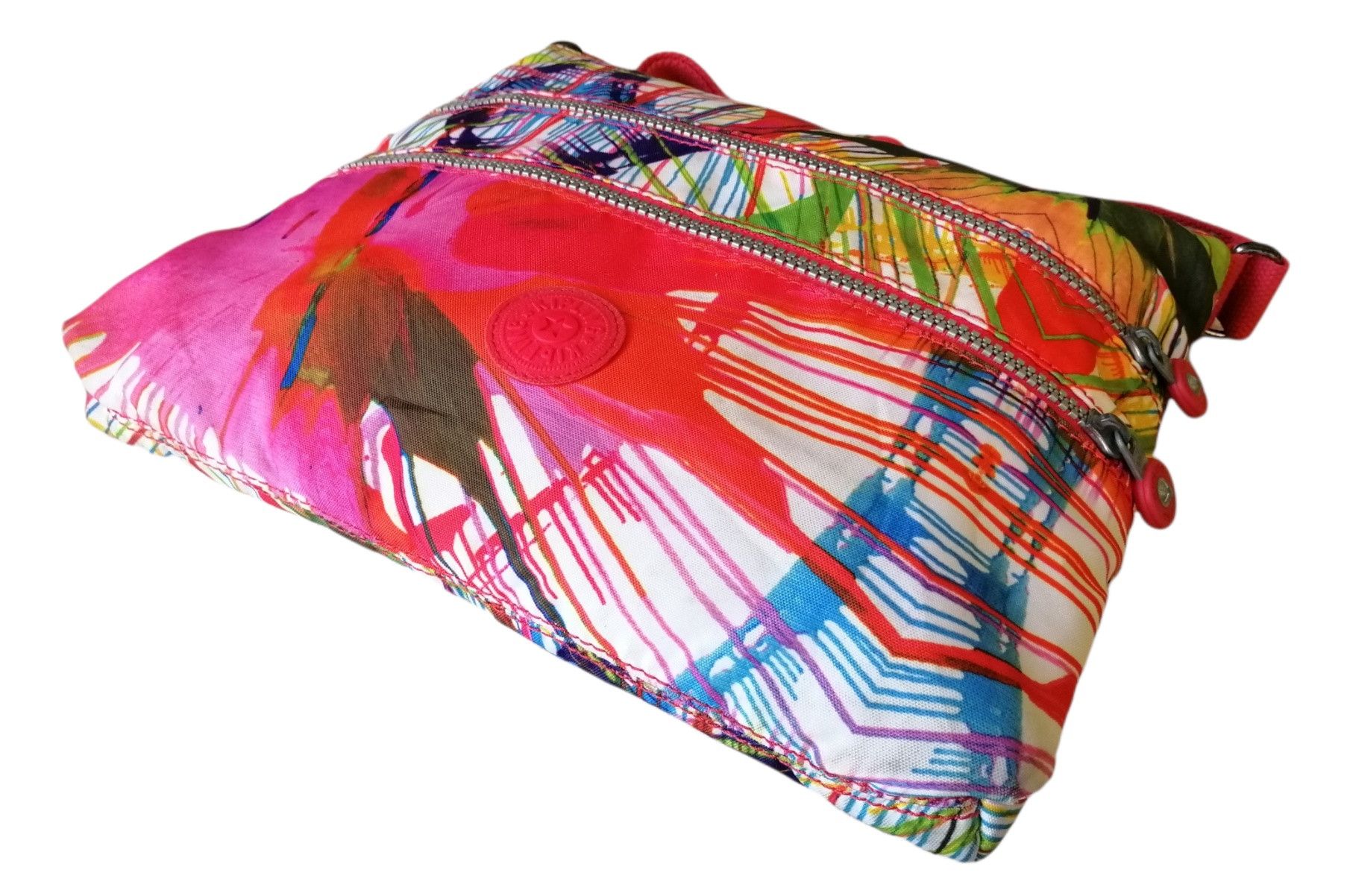 Japanese Brand Kipling Alvar Beach Print Crossbody Bags Size ONE SIZE - 4 Thumbnail