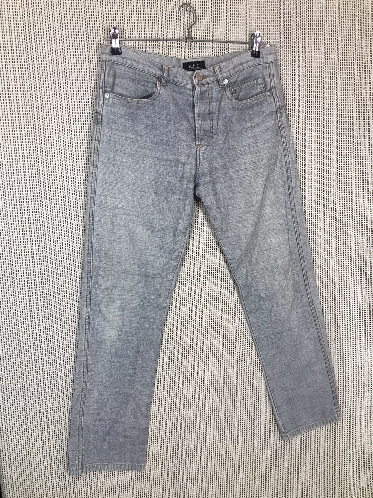 A.P.C. ‼️A.P.C RUE DE FLEURUS PARIS DENIM RARE PATTERN ‼️ Size US 31 - 3 Thumbnail