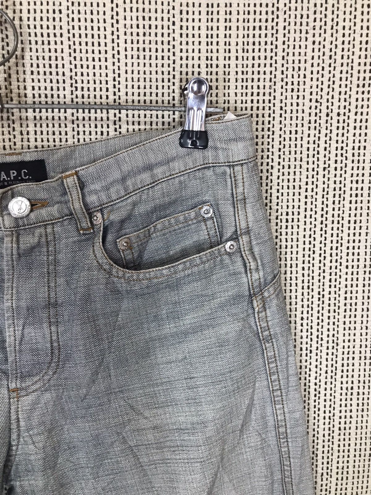 A.P.C. ‼️A.P.C RUE DE FLEURUS PARIS DENIM RARE PATTERN ‼️ Size US 31 - 6 Thumbnail