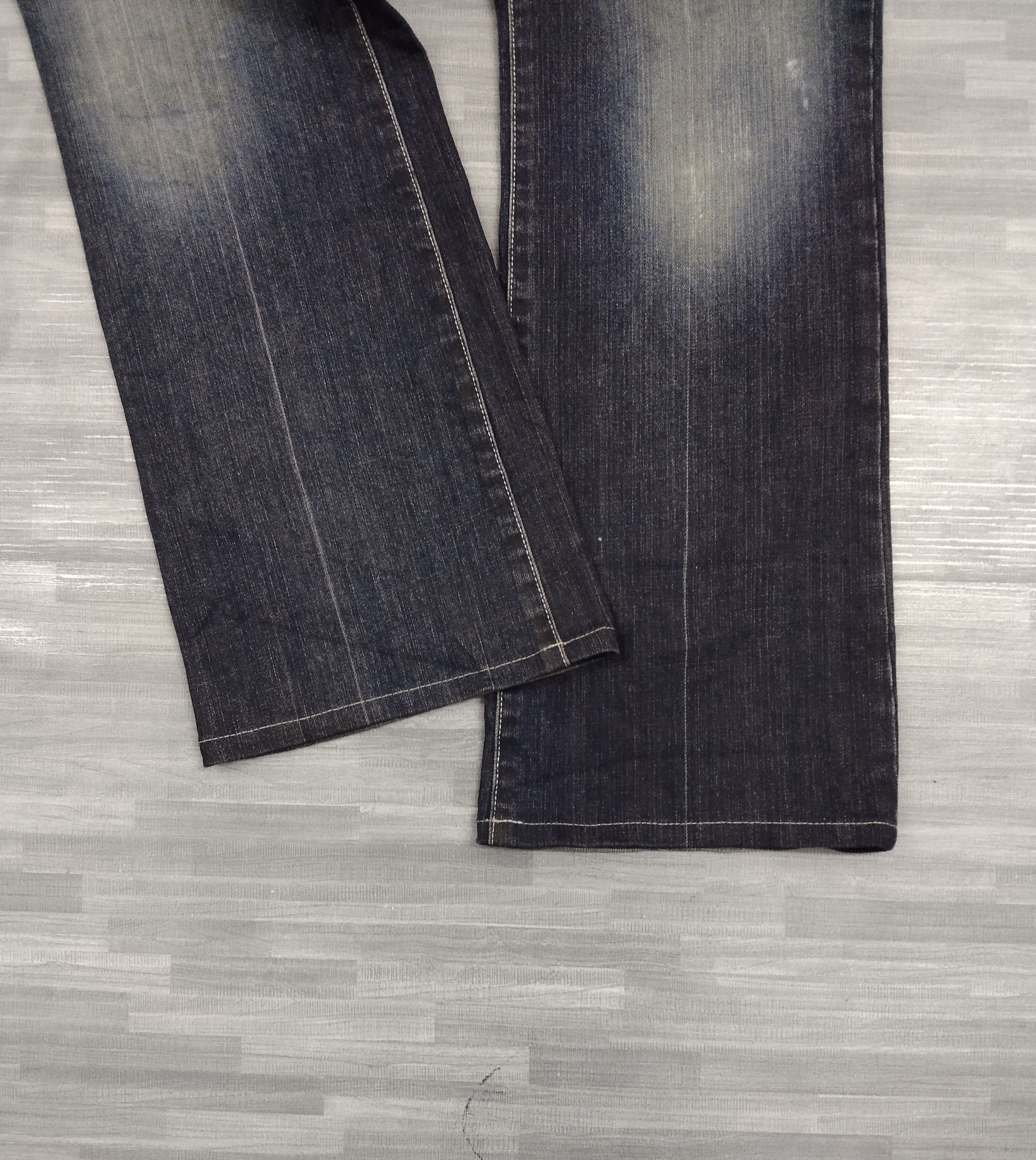 Tornado Mart FLARE SUPER SICK TORNADO MART JAPAN DENIM PANTS Size US 31 - 6 Thumbnail
