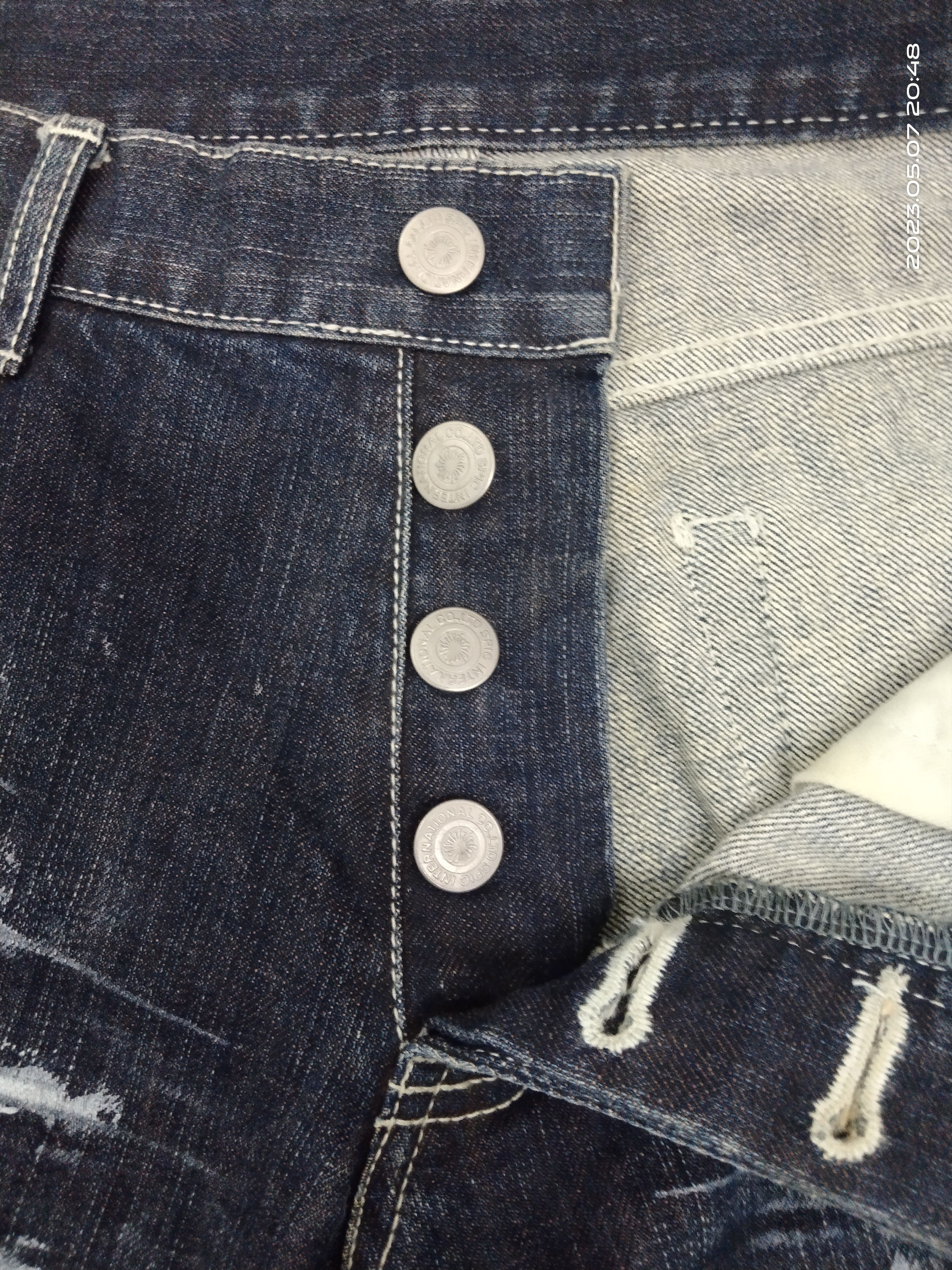 Tornado Mart FLARE SUPER SICK TORNADO MART JAPAN DENIM PANTS Size US 31 - 7 Thumbnail