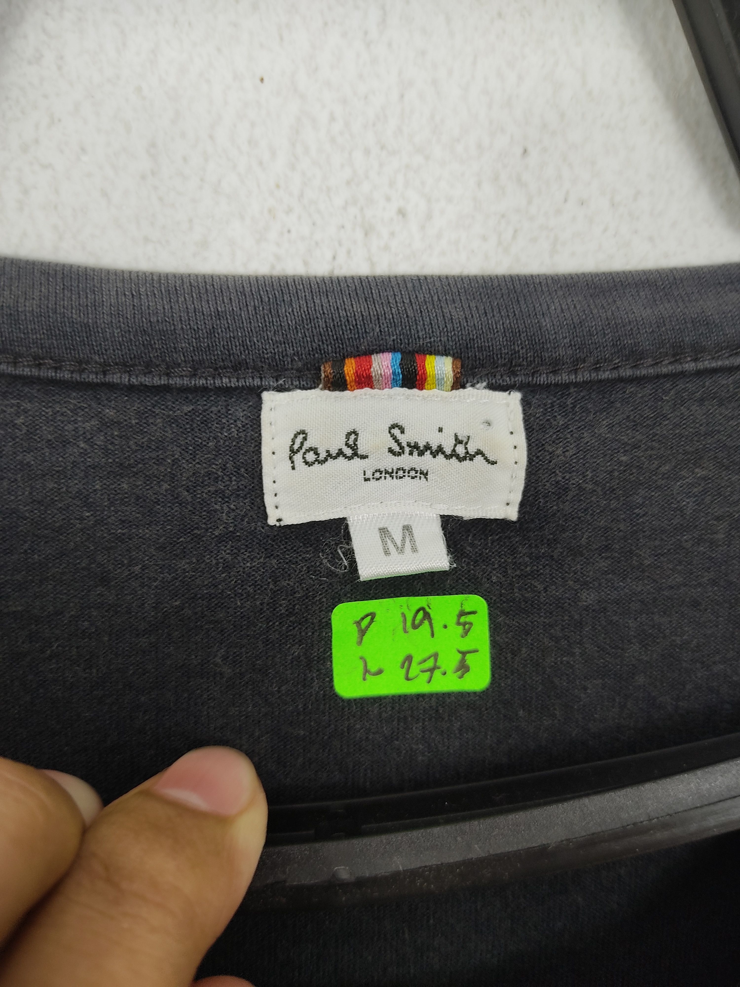 Paul Smith Vintage Paul Smith Patchwork Design T-Shirt Size US M / EU 48-50 / 2 - 13 Thumbnail