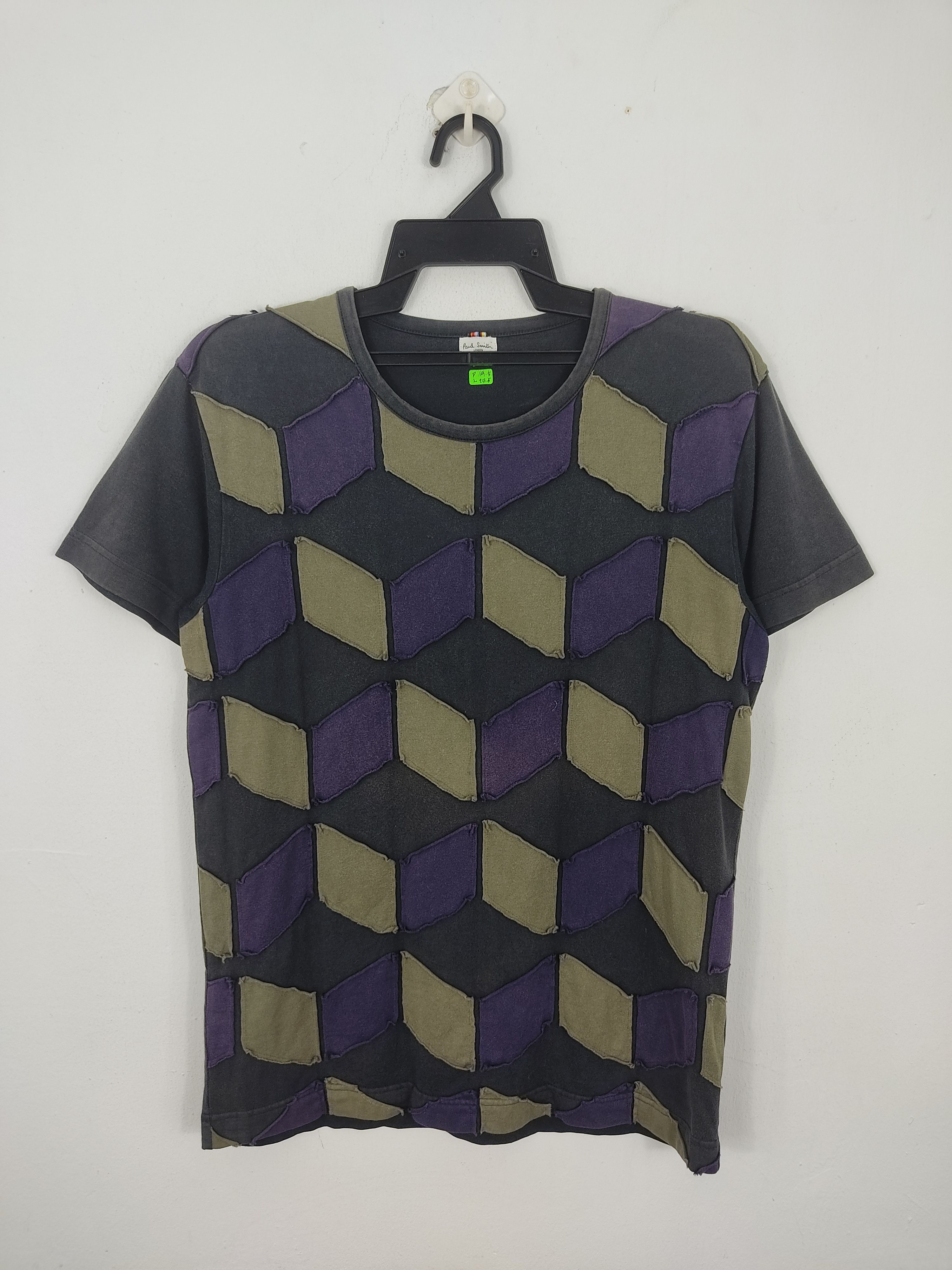Paul Smith Vintage Paul Smith Patchwork Design T-Shirt Size US M / EU 48-50 / 2 - 1 Thumbnail