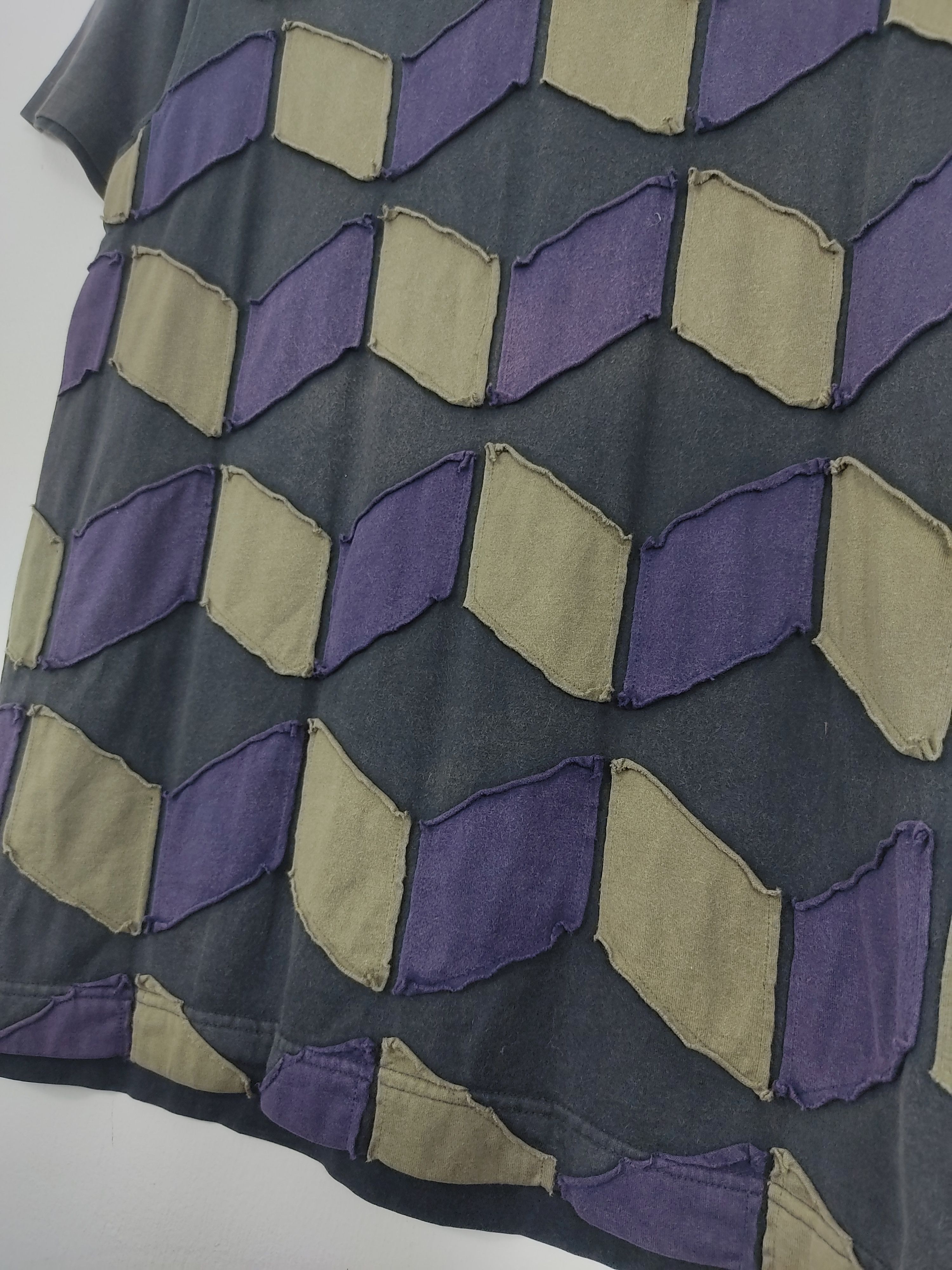 Paul Smith Vintage Paul Smith Patchwork Design T-Shirt Size US M / EU 48-50 / 2 - 5 Thumbnail
