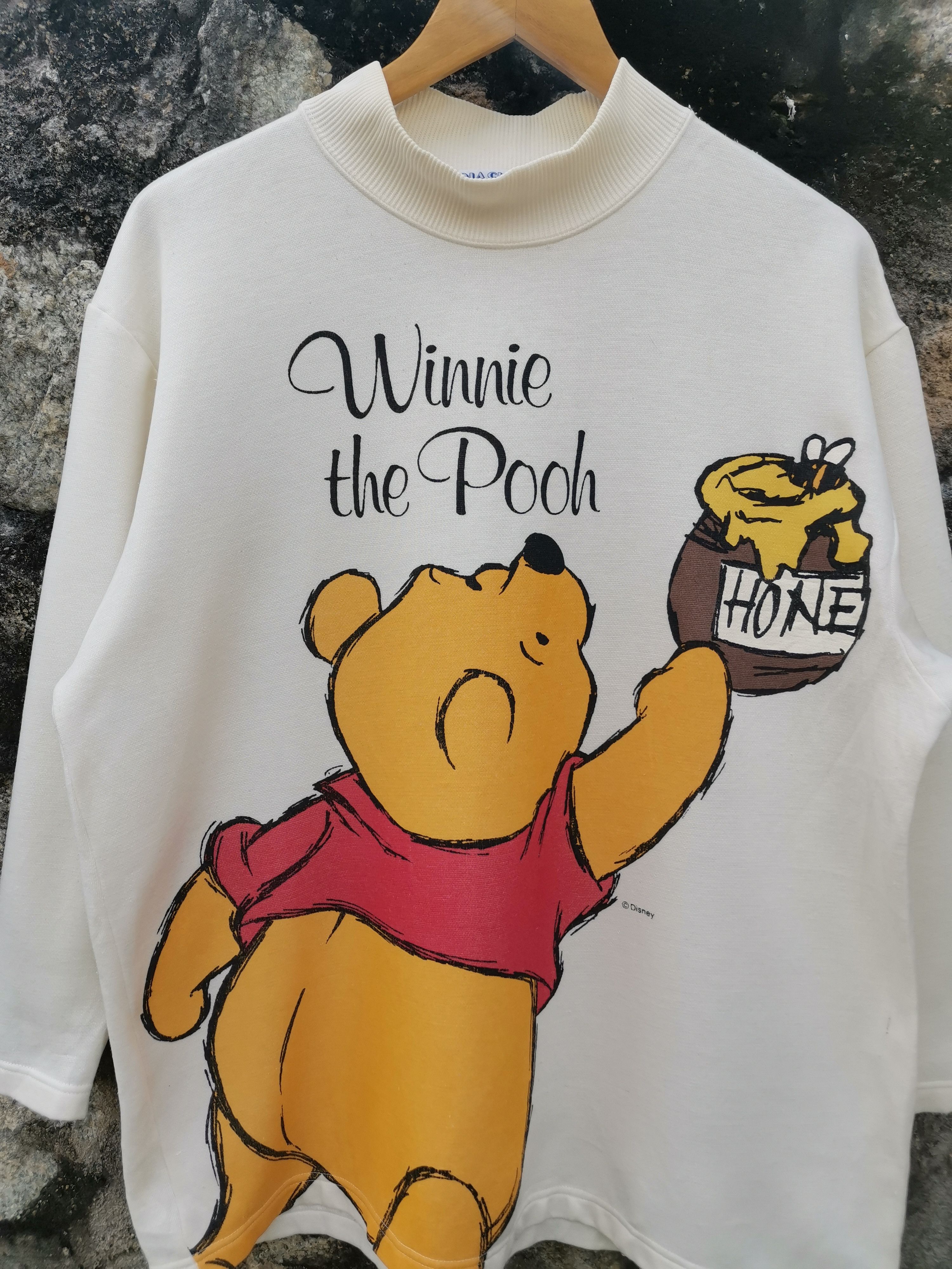 Cartoon Network Vintage 90s Pooh Honey Disney Sweatshirt Size US L / EU 52-54 / 3 - 2 Thumbnail