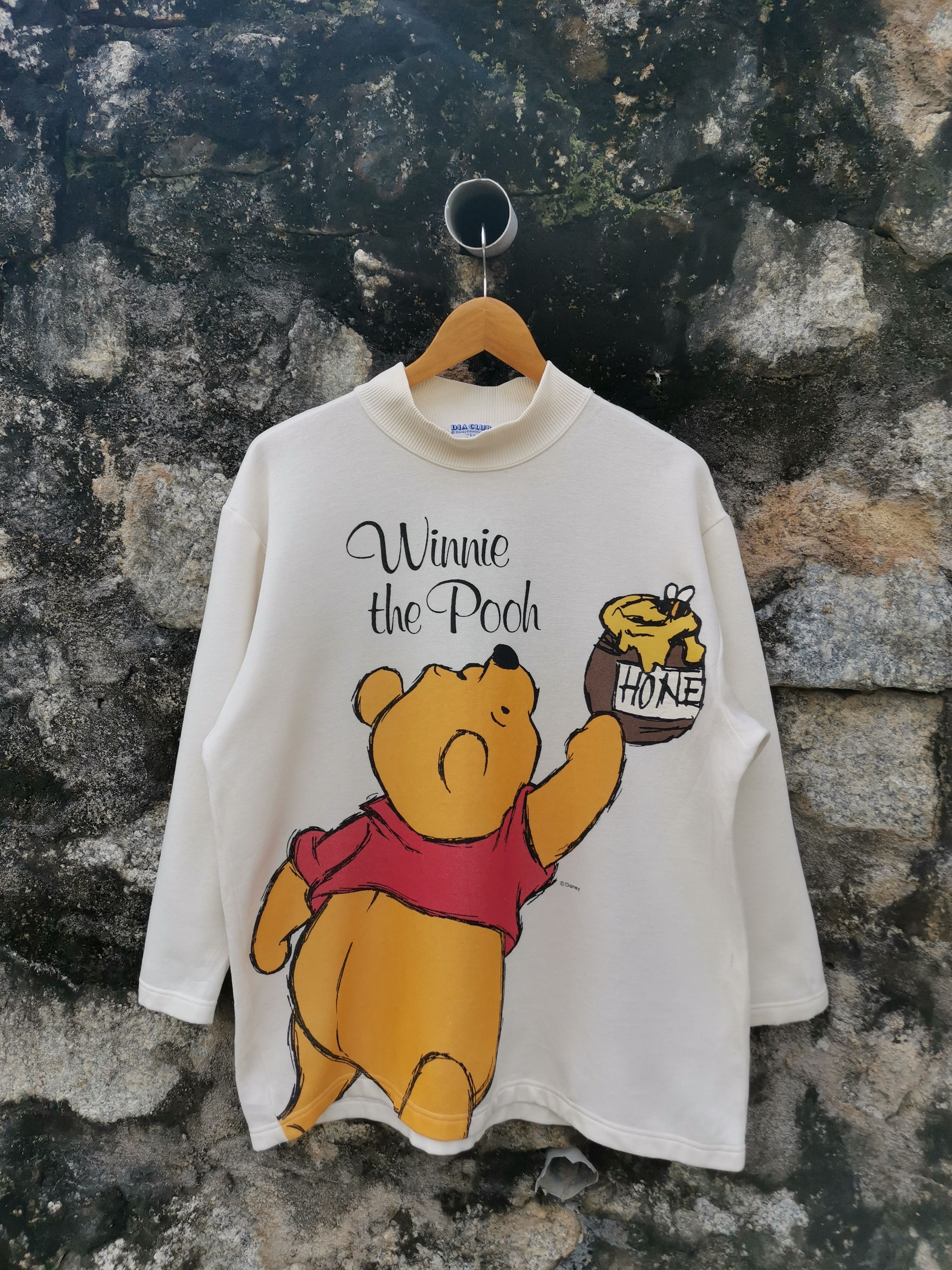 Cartoon Network Vintage 90s Pooh Honey Disney Sweatshirt Size US L / EU 52-54 / 3 - 1 Thumbnail