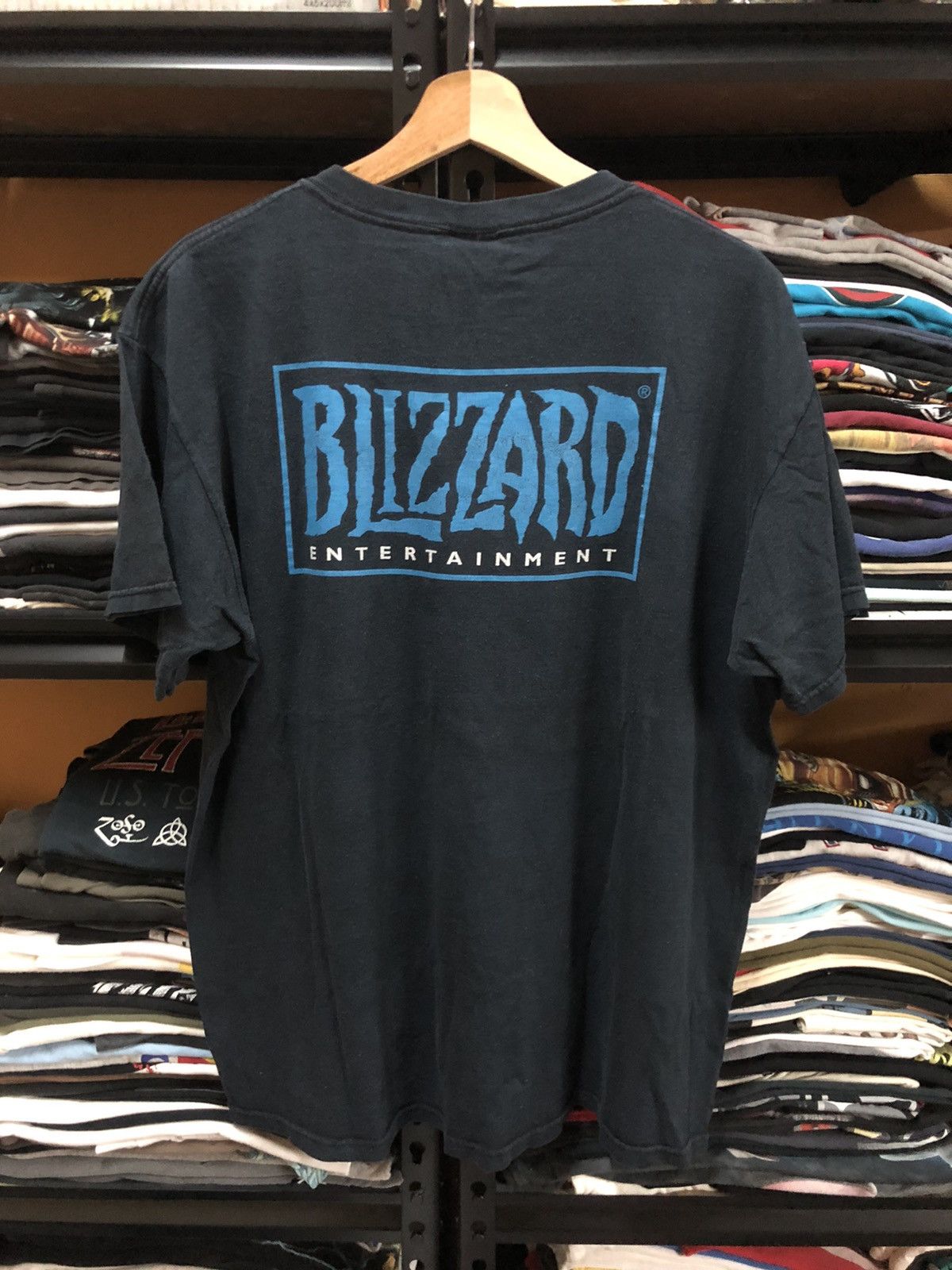 Playstation × The Game × Vintage Vintage Diablo 2 Blizzard Promo Tshirt Size US L / EU 52-54 / 3 - 1 Thumbnail