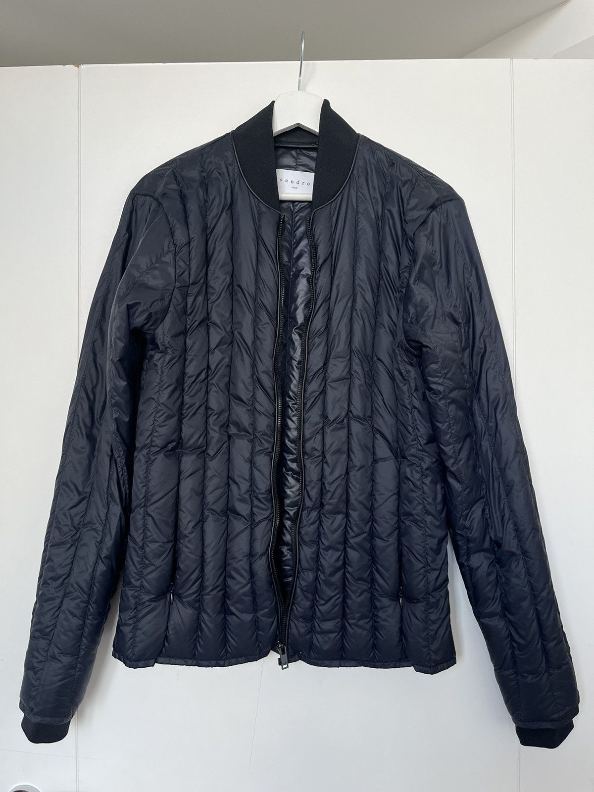 Sandro Jacket Navy Blue Small