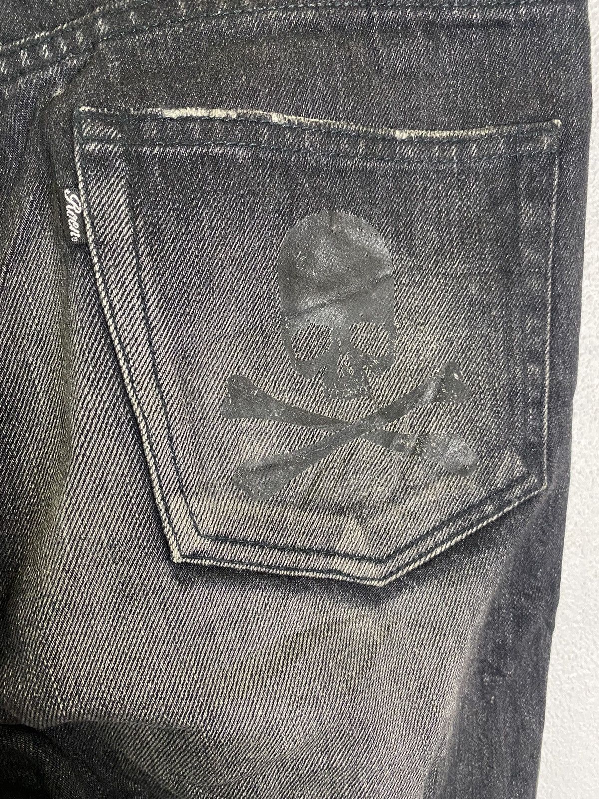 Japanese Brand × Roen Roen Distressed Black Denim Size US 32 / EU 48 - 12 Thumbnail