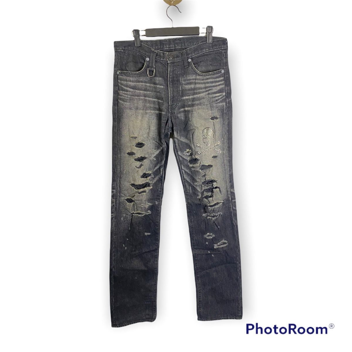 Roen Hiromu Takahara Roen X Bobson Destroyed Denim Pants | Grailed