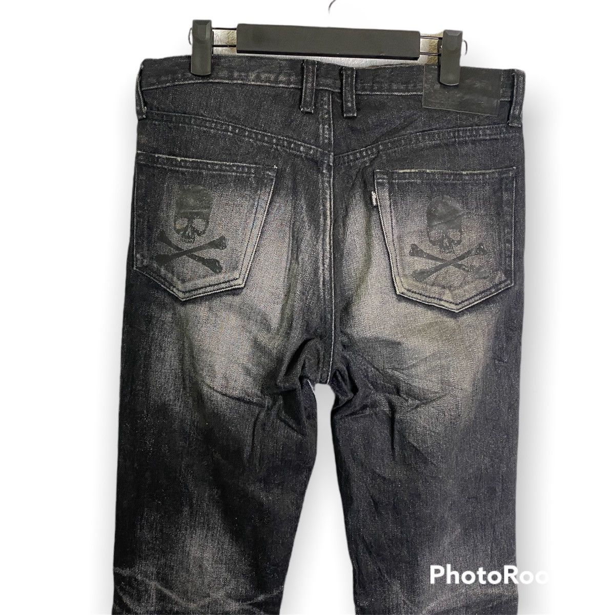 Japanese Brand × Roen Roen Distressed Black Denim Size US 32 / EU 48 - 7 Thumbnail