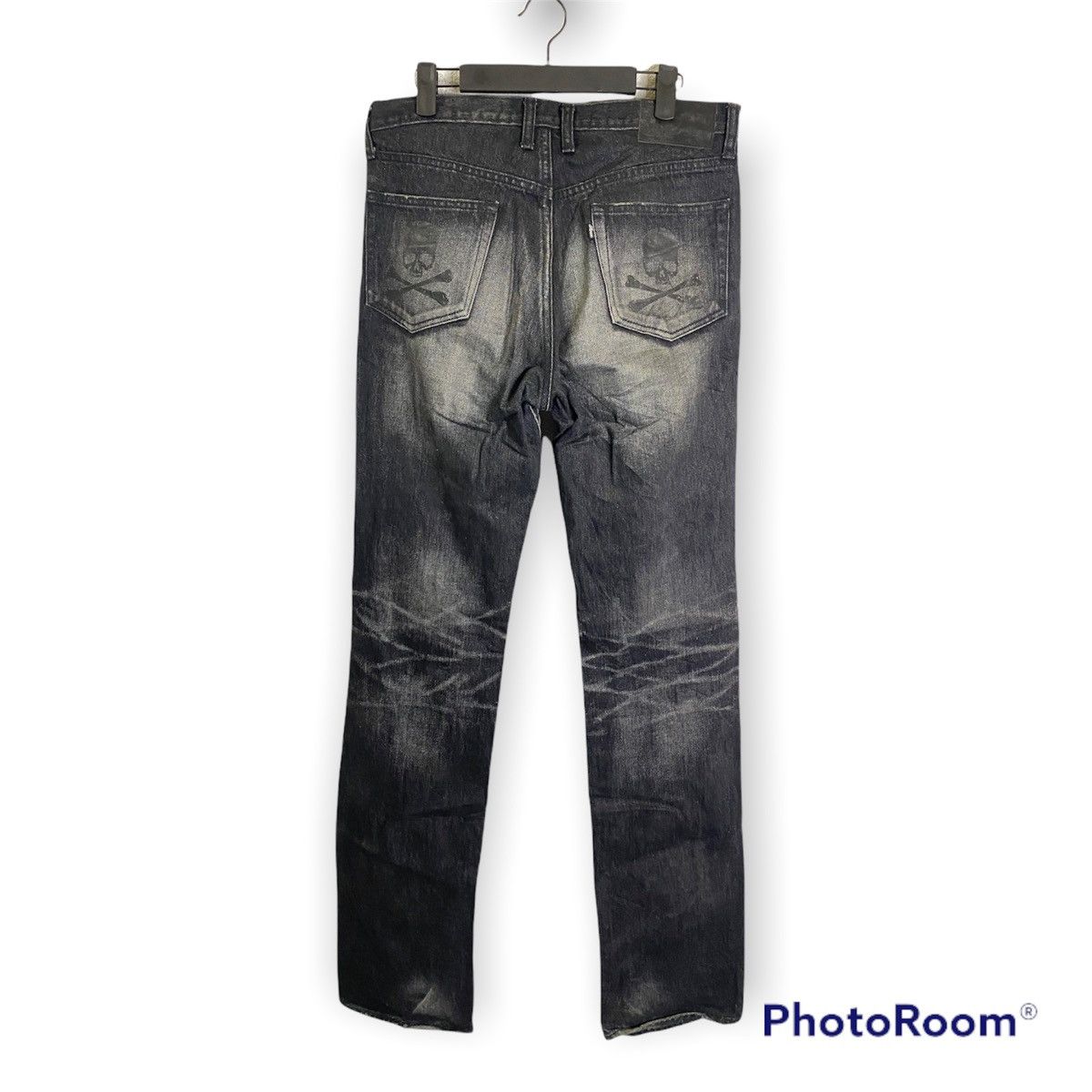 Japanese Brand × Roen Roen Distressed Black Denim Size US 32 / EU 48 - 6 Thumbnail
