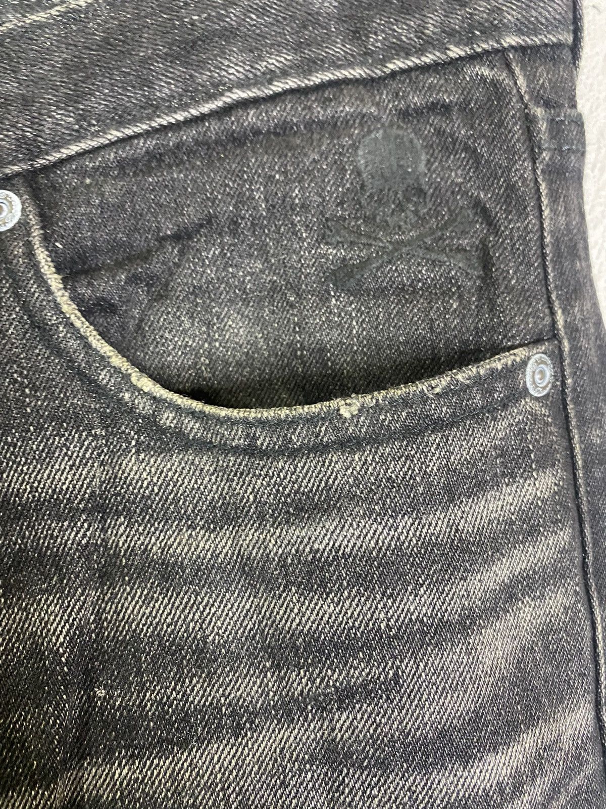 Japanese Brand × Roen Roen Distressed Black Denim Size US 32 / EU 48 - 11 Thumbnail