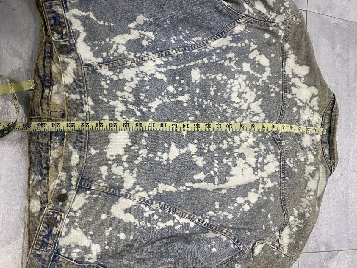 Levi's VTG Distressed Levi's Acid Washed Denim Jacket Size US L / EU 52-54 / 3 - 12 Thumbnail