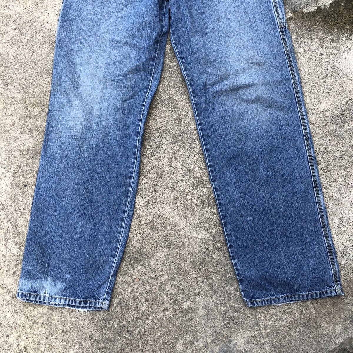 Levi's × Levi's Vintage Clothing 🔥Rare🔥Levis Silvertab Carpenter Distressed Denim Pants Size US 34 / EU 50 - 3 Thumbnail
