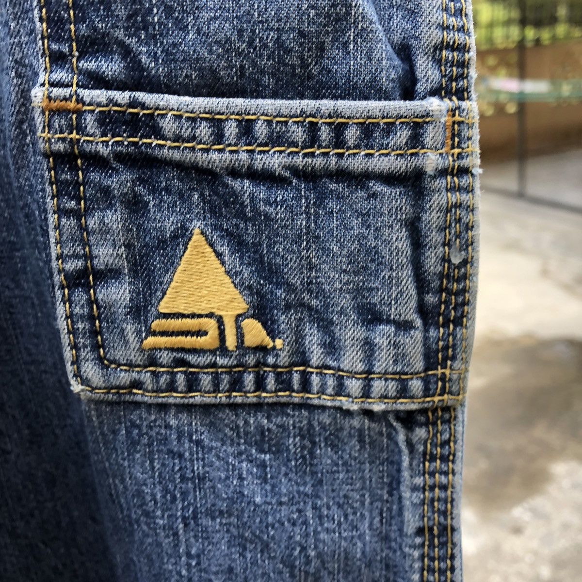 Levi's × Levi's Vintage Clothing 🔥Rare🔥Levis Silvertab Carpenter Distressed Denim Pants Size US 34 / EU 50 - 13 Thumbnail