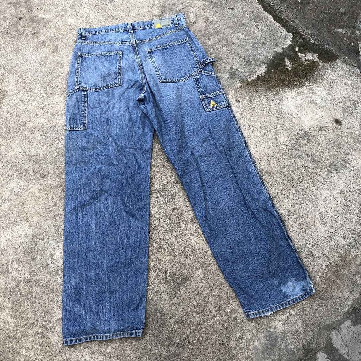 Levi's × Levi's Vintage Clothing 🔥Rare🔥Levis Silvertab Carpenter Distressed Denim Pants Size US 34 / EU 50 - 4 Thumbnail