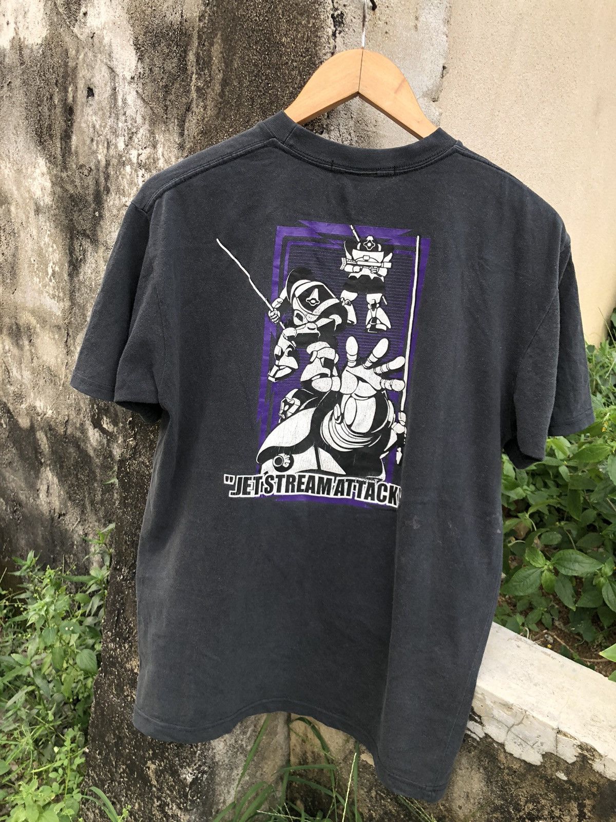 Anime × Cartoon Network × Japanese Brand Rare!! Vintage Gundam The Black Tri-Star Cospa Tshirt Size US L / EU 52-54 / 3 - 2 Thumbnail