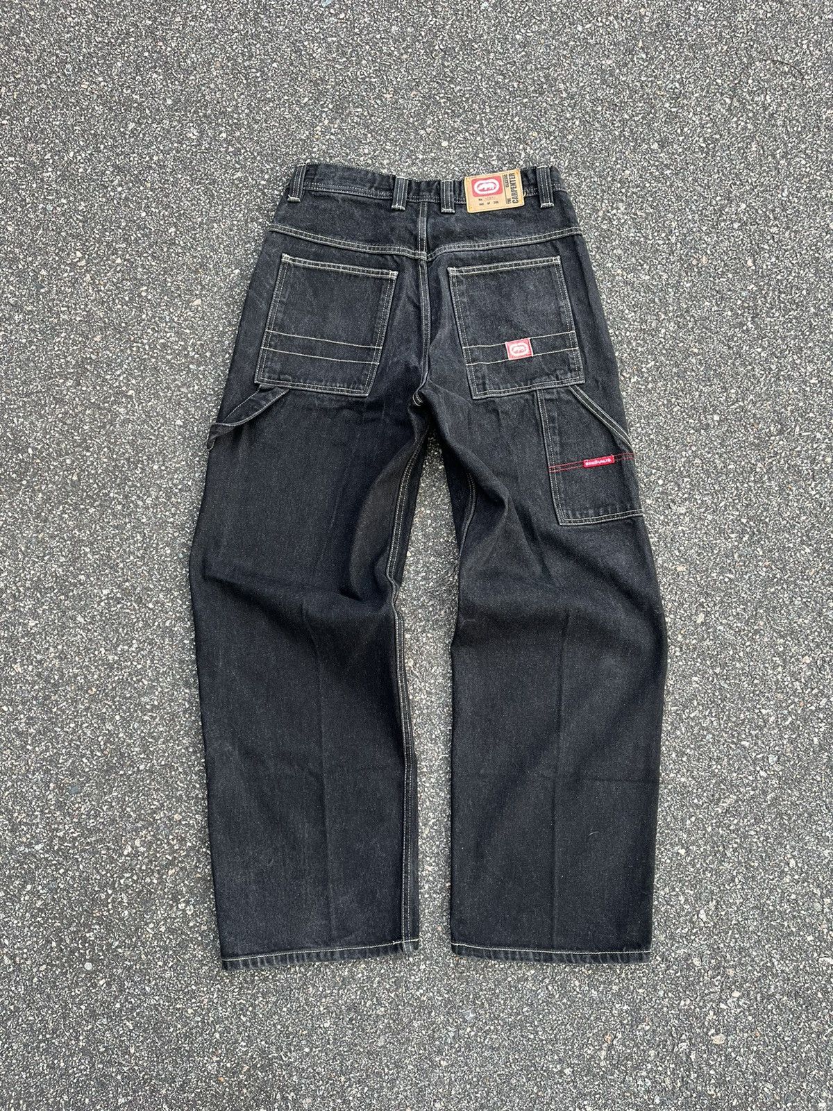Vintage Y2K Ecko Faded Baggy Skater Carpenter Jeans Jnco