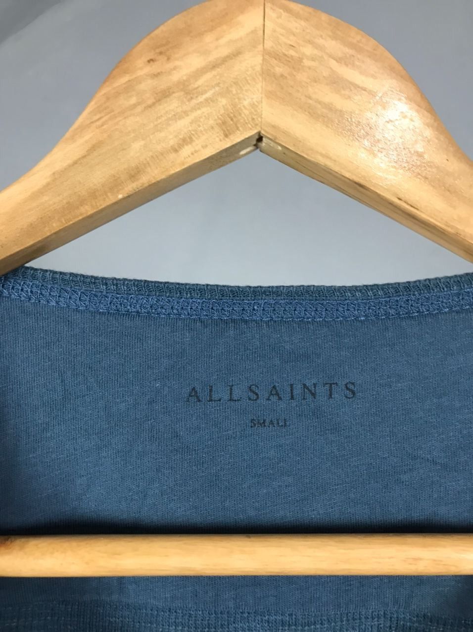 Allsaints Allsaints streetwear blue sweatshirt Size US S / EU 44-46 / 1 - 4 Thumbnail