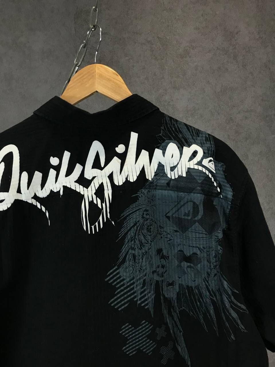 Quiksilver Quiksilver vintage streetwear overprinted shirt Size US XL / EU 56 / 4 - 5 Thumbnail