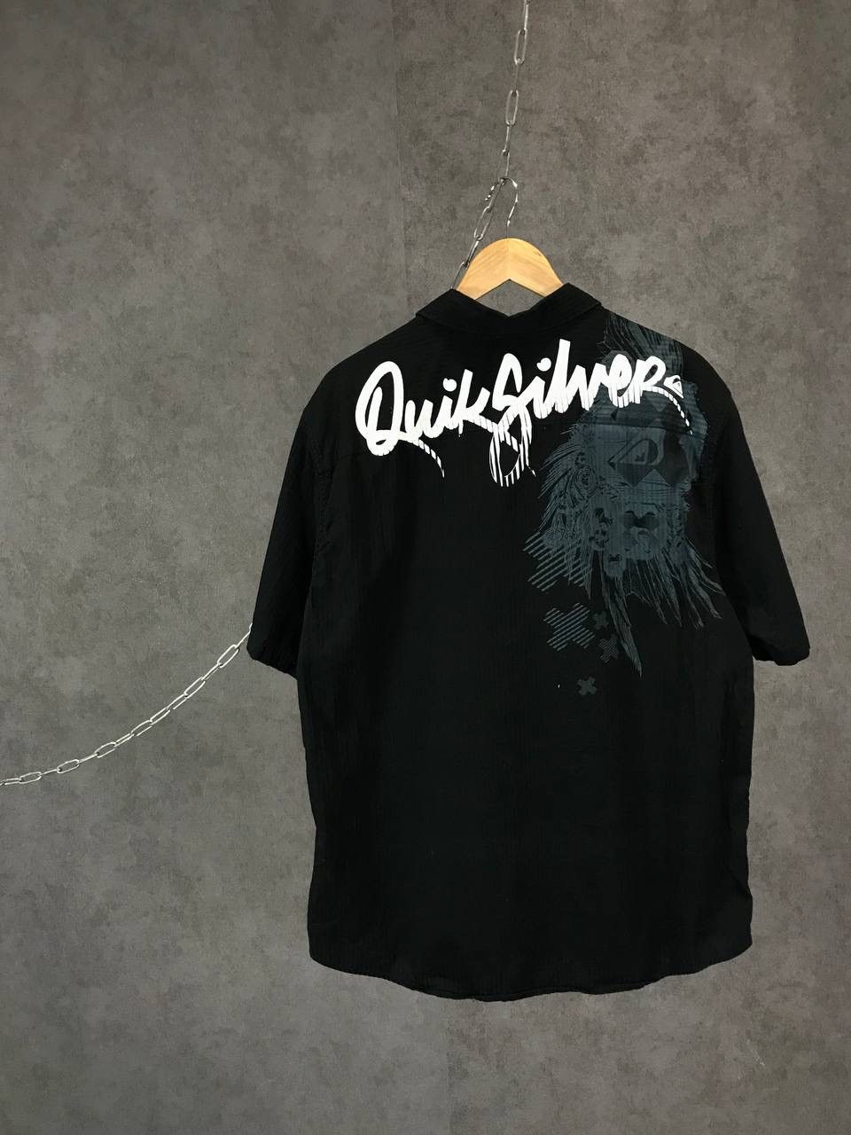 Quiksilver Quiksilver vintage streetwear overprinted shirt Size US XL / EU 56 / 4 - 1 Thumbnail
