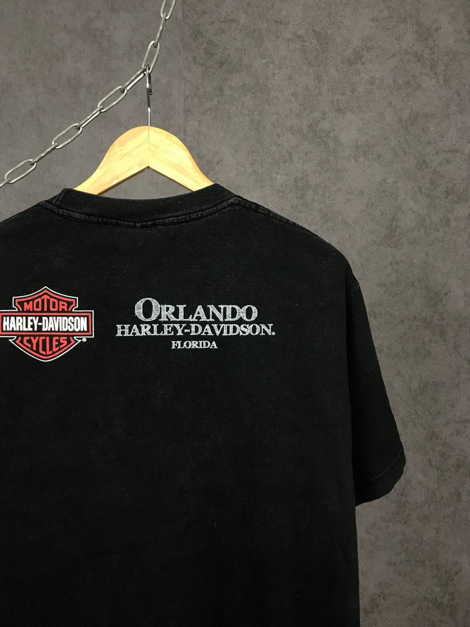 Vintage Harley Davidson 2011 made in USA girl rock vintage tee Size US L / EU 52-54 / 3 - 6 Thumbnail