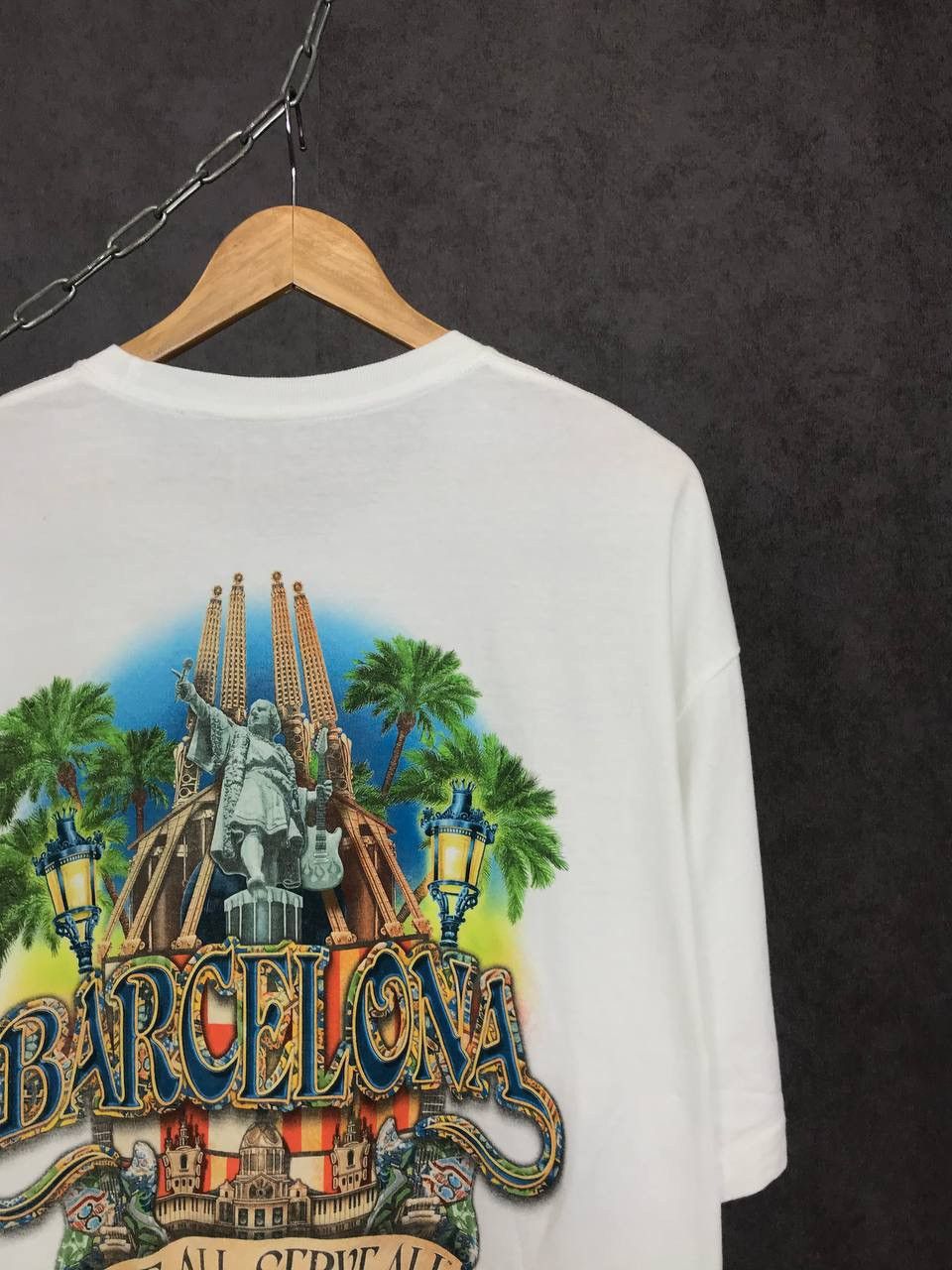 Hard Rock Cafe × Other Hard Rock Cafe Barcelona other overprinted streetwear tee Size US XXL / EU 58 / 5 - 4 Thumbnail