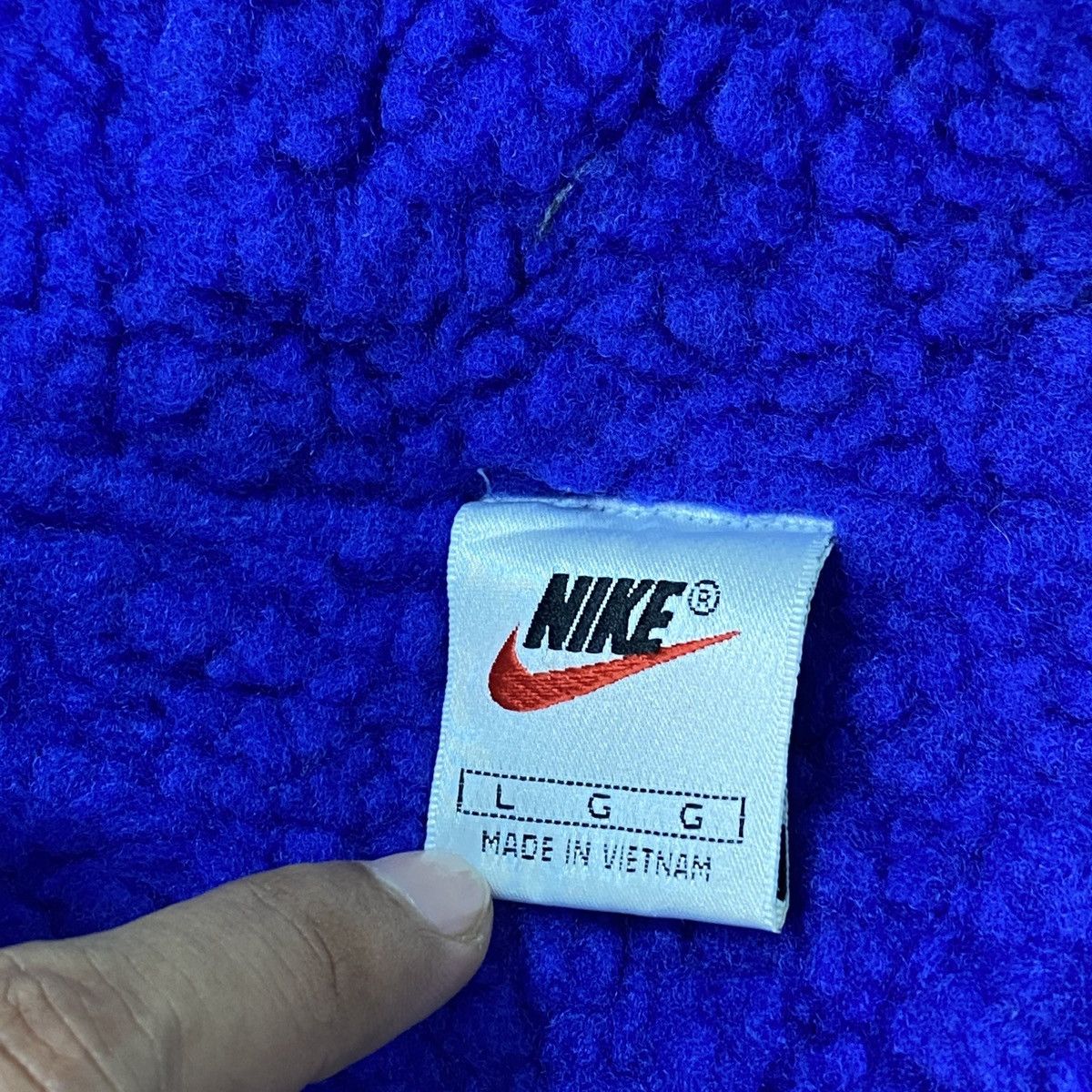 Nike Nike Long Sherpa Jacket Big Embroidered Swoosh Size US L / EU 52-54 / 3 - 19 Thumbnail