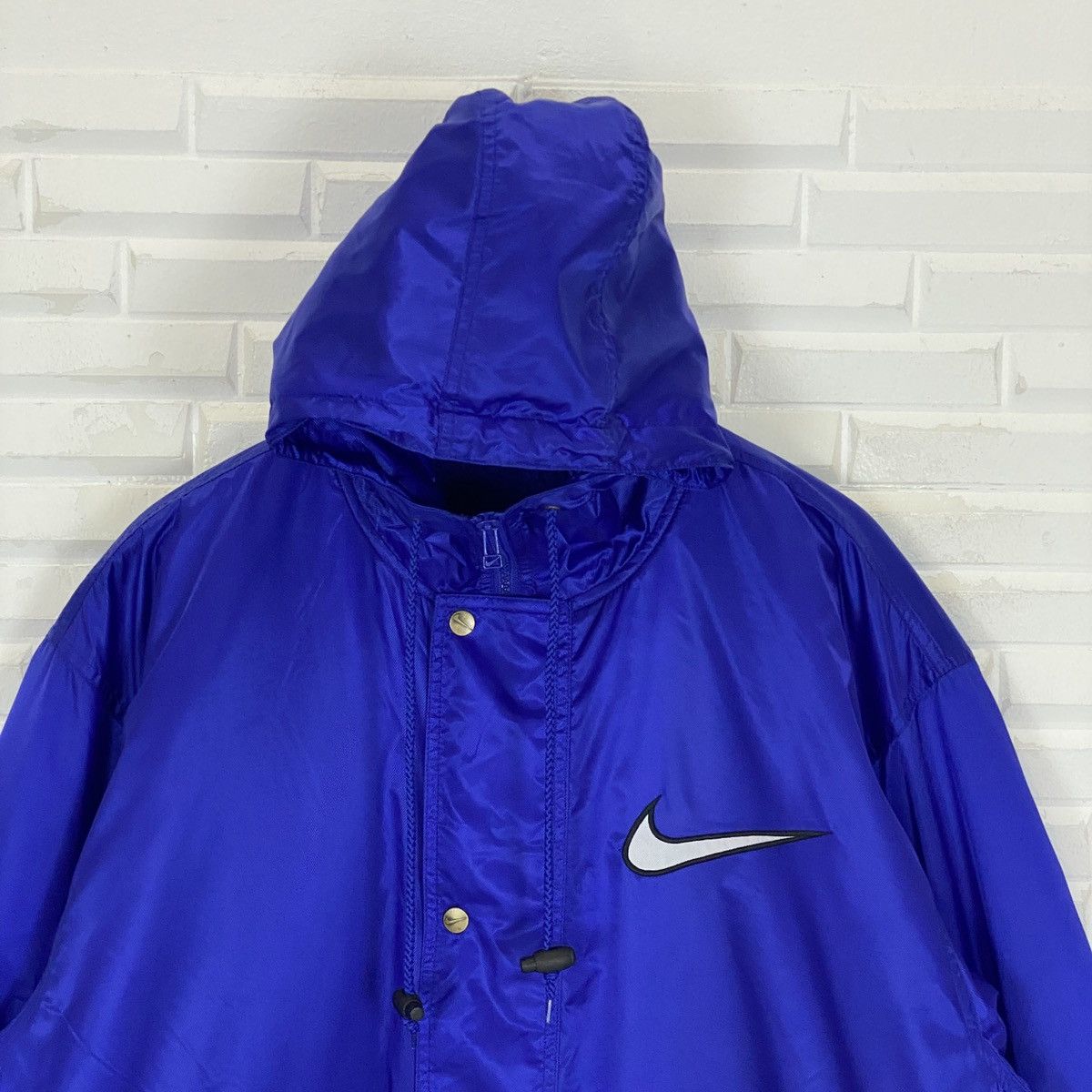 Nike Nike Long Sherpa Jacket Big Embroidered Swoosh Size US L / EU 52-54 / 3 - 5 Thumbnail