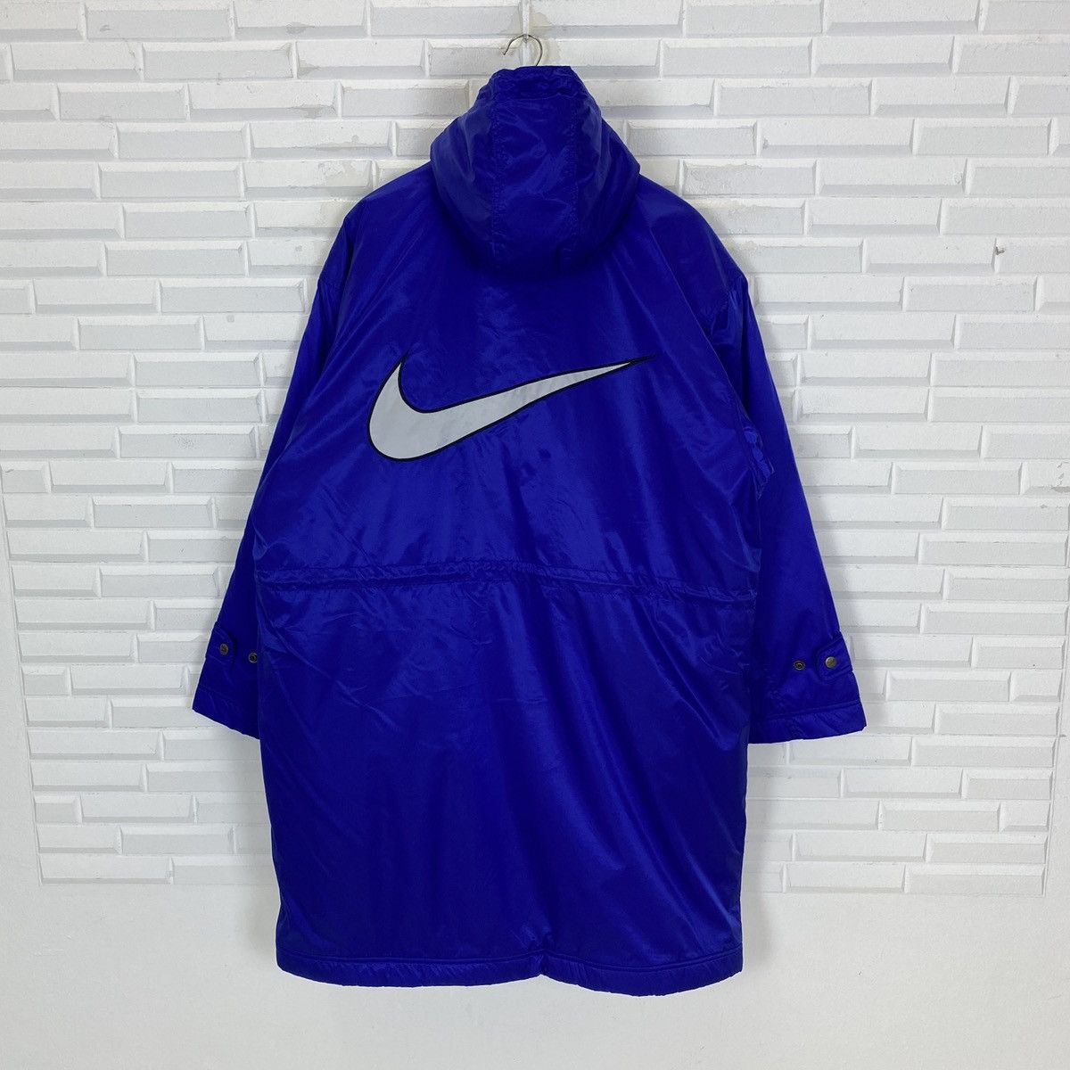 Nike Nike Long Sherpa Jacket Big Embroidered Swoosh Size US L / EU 52-54 / 3 - 1 Thumbnail