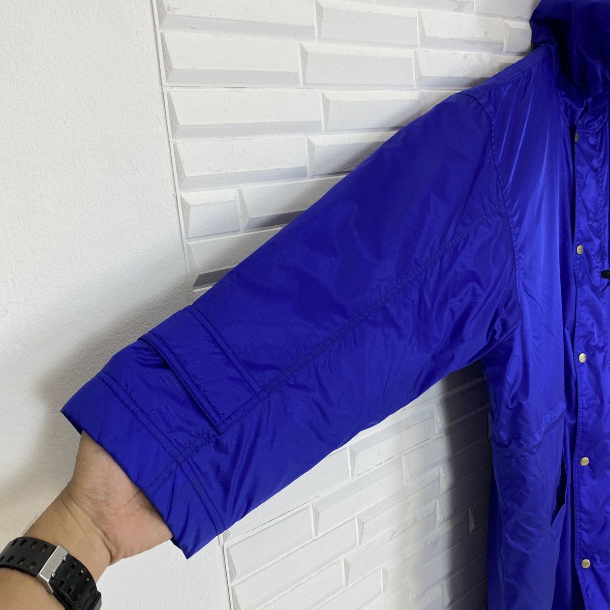 Nike Nike Long Sherpa Jacket Big Embroidered Swoosh Size US L / EU 52-54 / 3 - 9 Thumbnail
