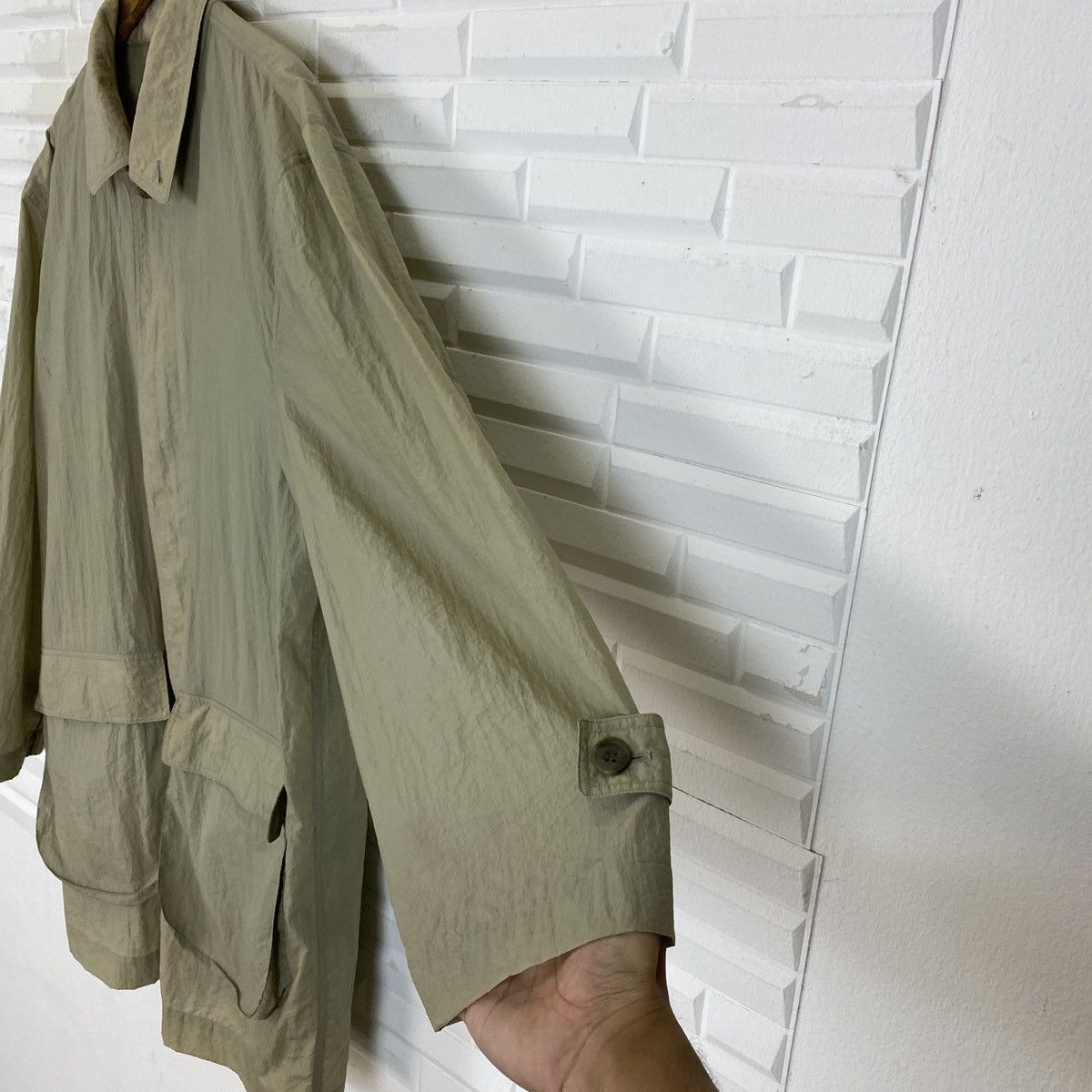 DAKS Vintage Daks 1897 Nylon Long Coat Size US L / EU 52-54 / 3 - 11 Thumbnail