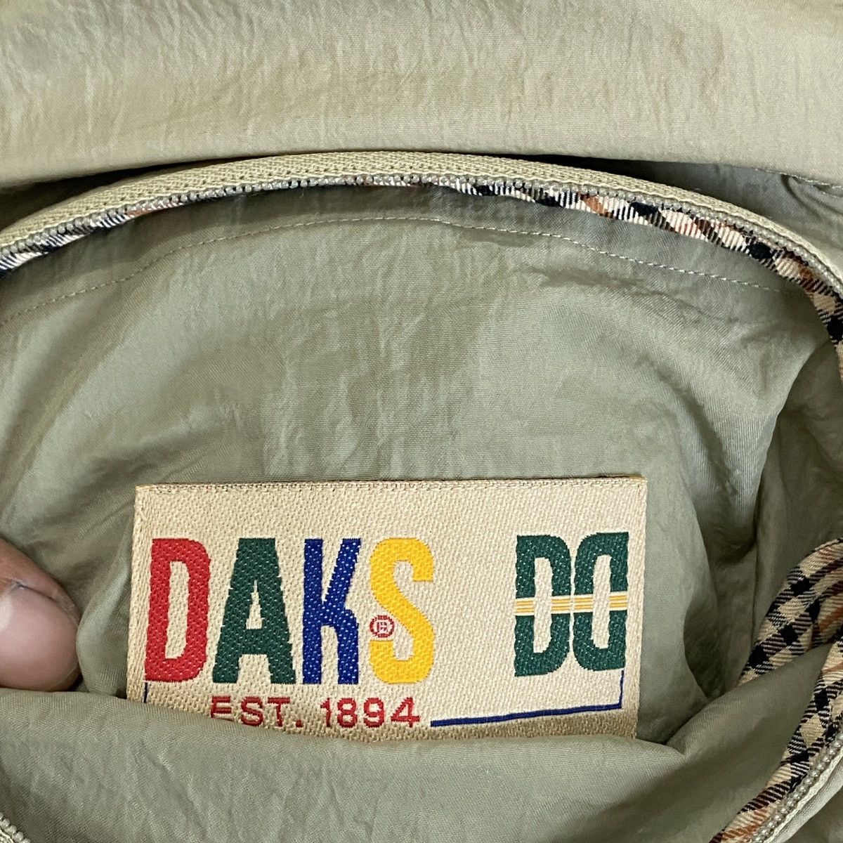 DAKS Vintage Daks 1897 Nylon Long Coat Size US L / EU 52-54 / 3 - 18 Thumbnail