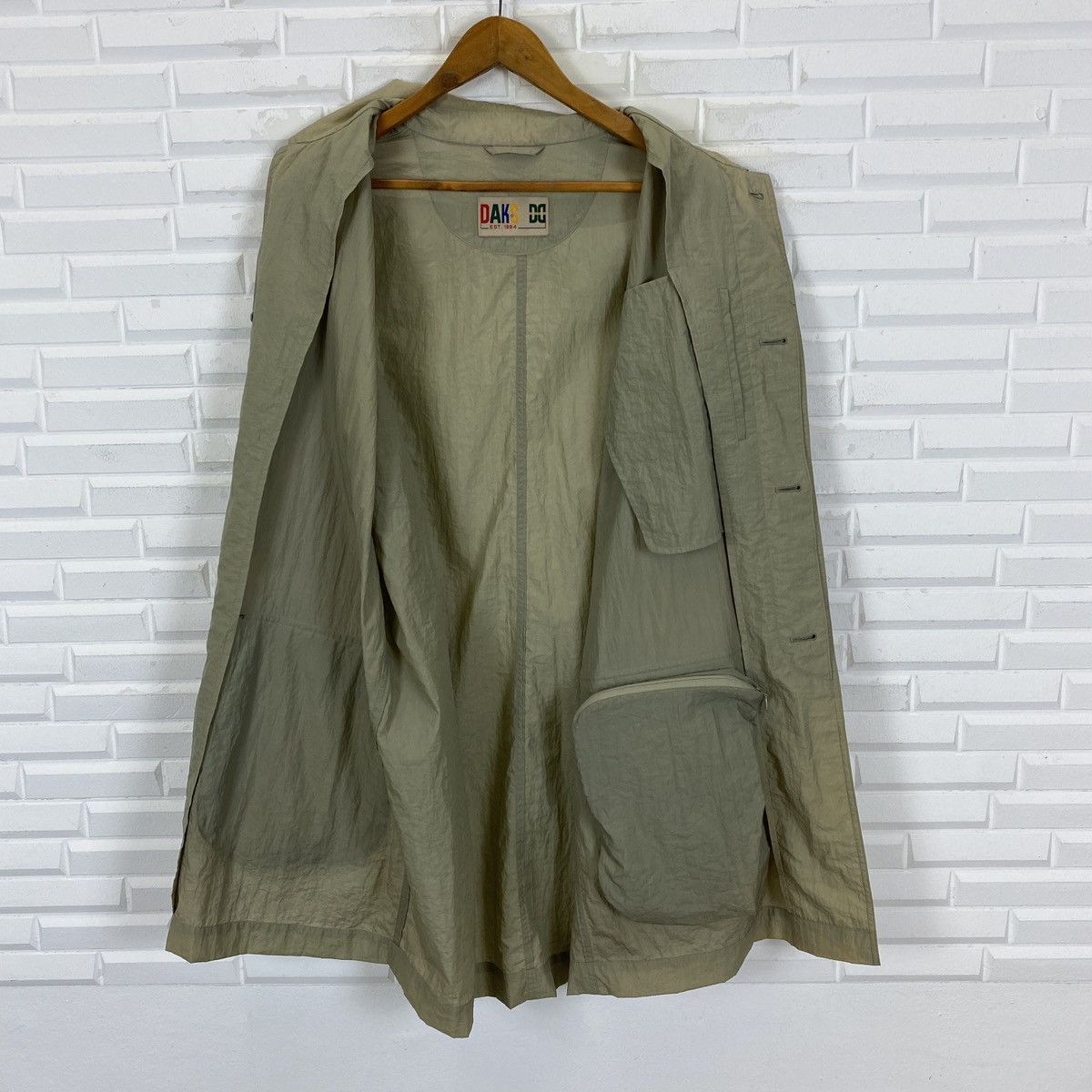 DAKS Vintage Daks 1897 Nylon Long Coat Size US L / EU 52-54 / 3 - 15 Thumbnail