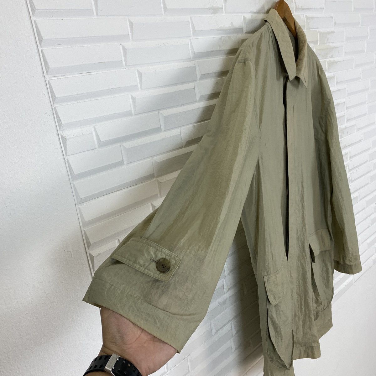 DAKS Vintage Daks 1897 Nylon Long Coat Size US L / EU 52-54 / 3 - 8 Thumbnail