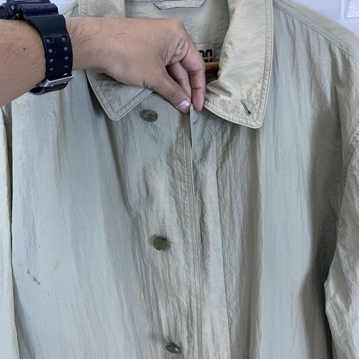 DAKS Vintage Daks 1897 Nylon Long Coat Size US L / EU 52-54 / 3 - 14 Thumbnail
