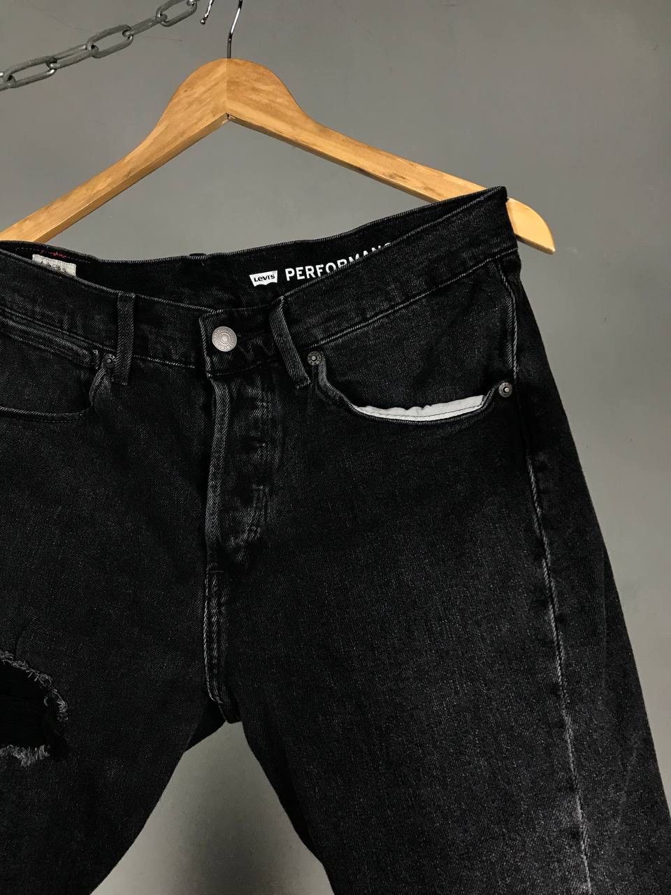 Levi's Levi’s Engineered Luxury streetwear distressed denim jeans Size US 32 / EU 48 - 2 Thumbnail