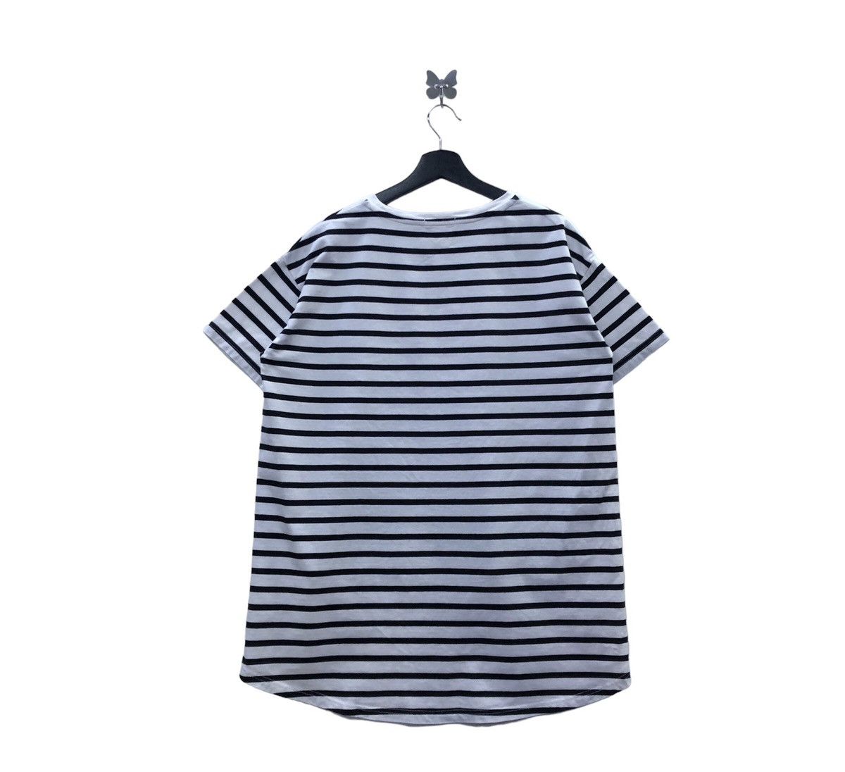 Japanese Brand Avant Garde!!! Niko And…Stripe Women Tshirt Size XL / US 12-14 / IT 48-50 - 2 Thumbnail