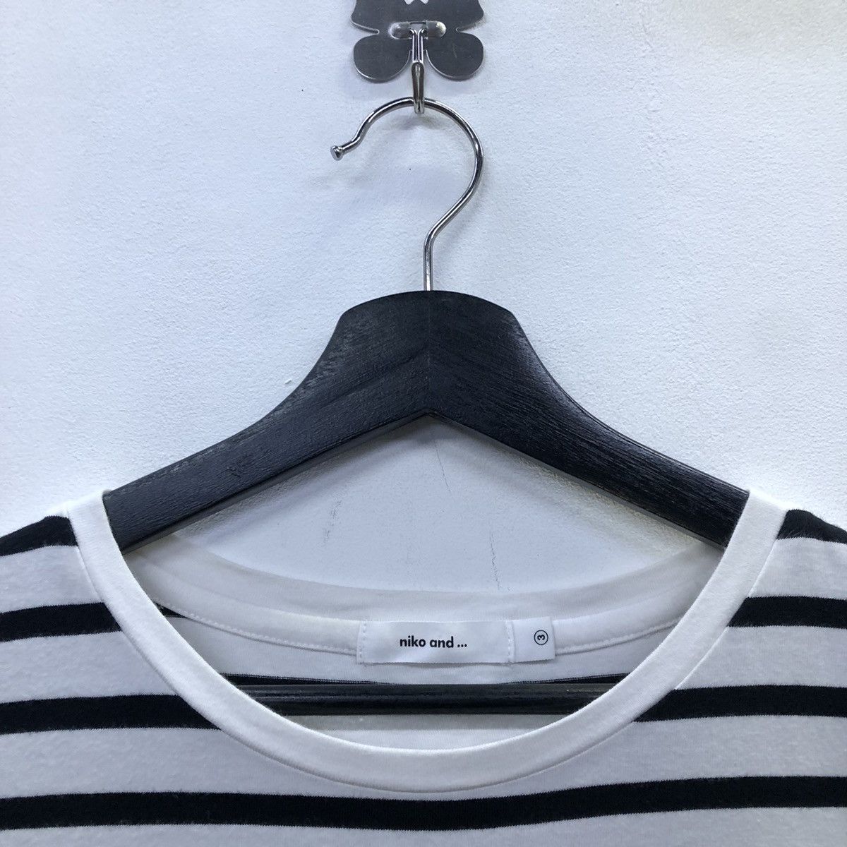 Japanese Brand Avant Garde!!! Niko And…Stripe Women Tshirt Size XL / US 12-14 / IT 48-50 - 4 Thumbnail