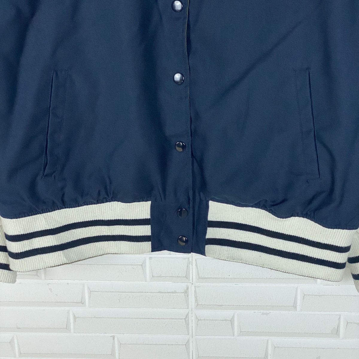 Olive 🔥LASTDROP🔥Japanese Reversible Varsity Embroidered M Jacket Size XXL / US 16-18 / IT 52-54 - 6 Thumbnail