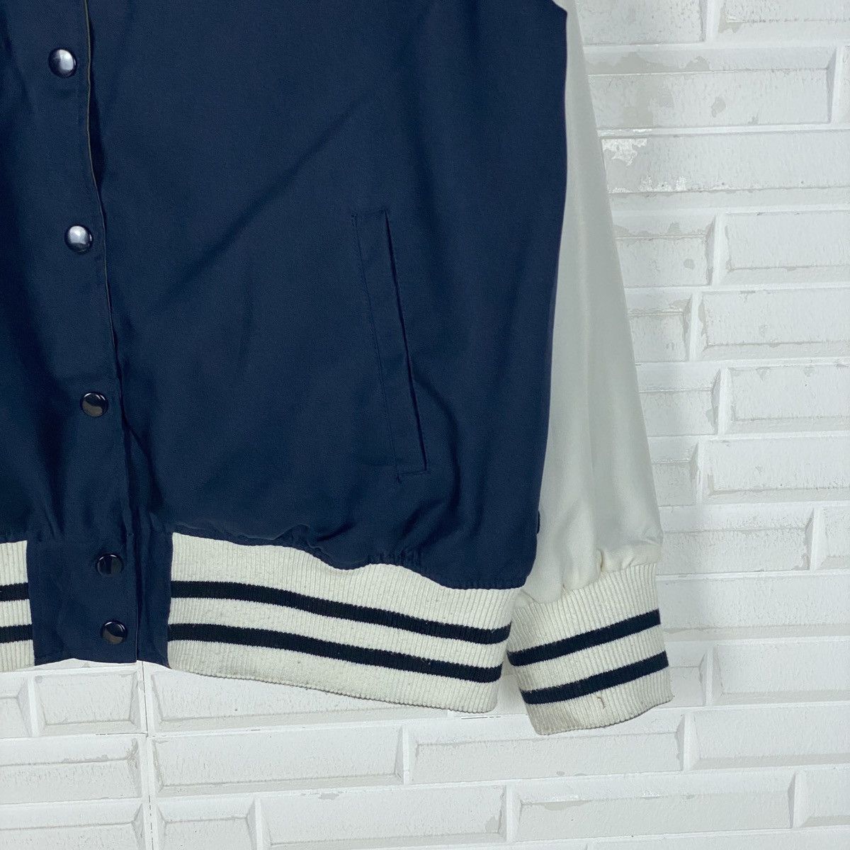 Olive 🔥LASTDROP🔥Japanese Reversible Varsity Embroidered M Jacket Size XXL / US 16-18 / IT 52-54 - 5 Thumbnail
