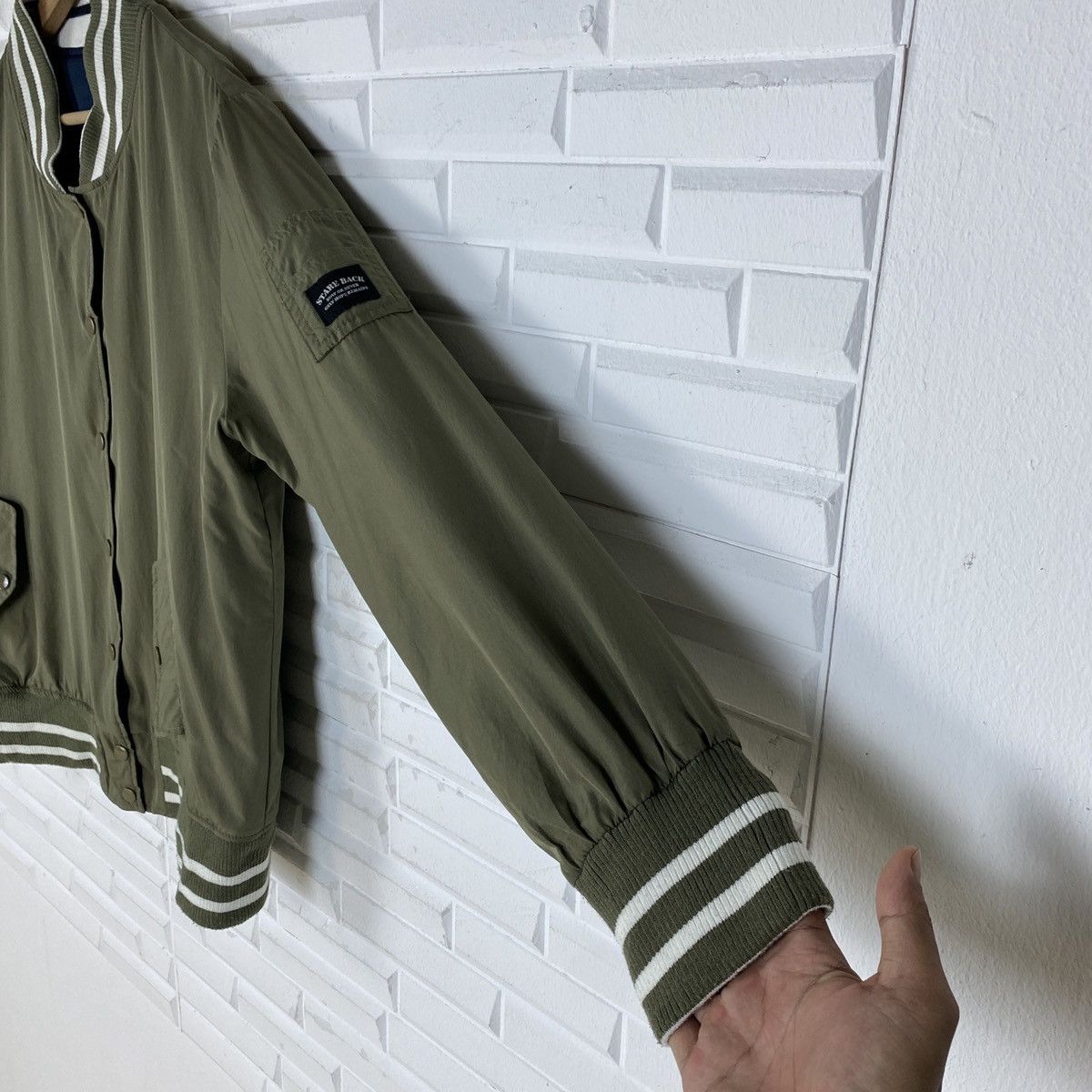Olive 🔥LASTDROP🔥Japanese Reversible Varsity Embroidered M Jacket Size XXL / US 16-18 / IT 52-54 - 19 Thumbnail