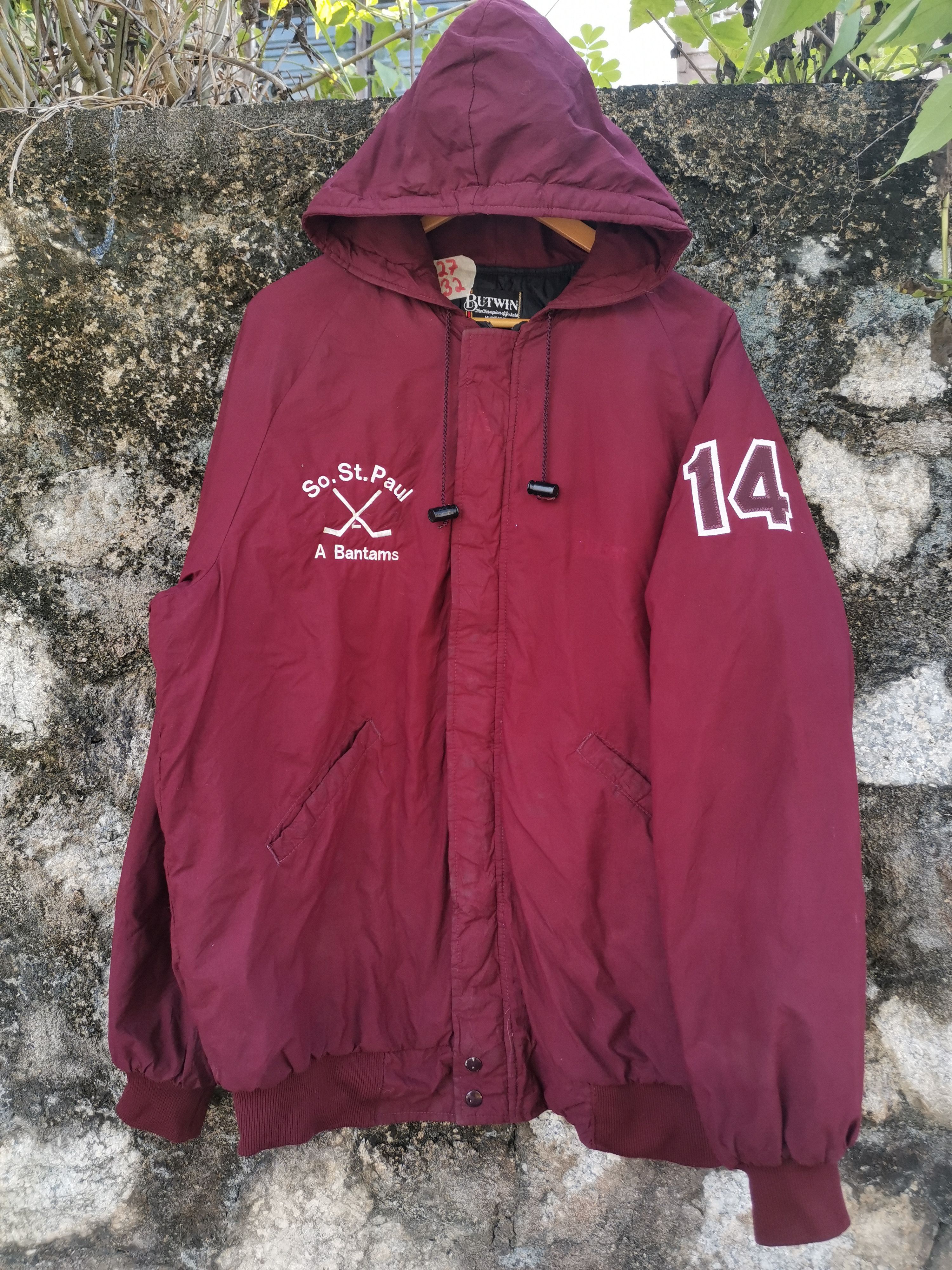 Vintage Vintage 80s Butwin Chicago Bulls Puffer Jacket Size US XL / EU 56 / 4 - 2 Thumbnail