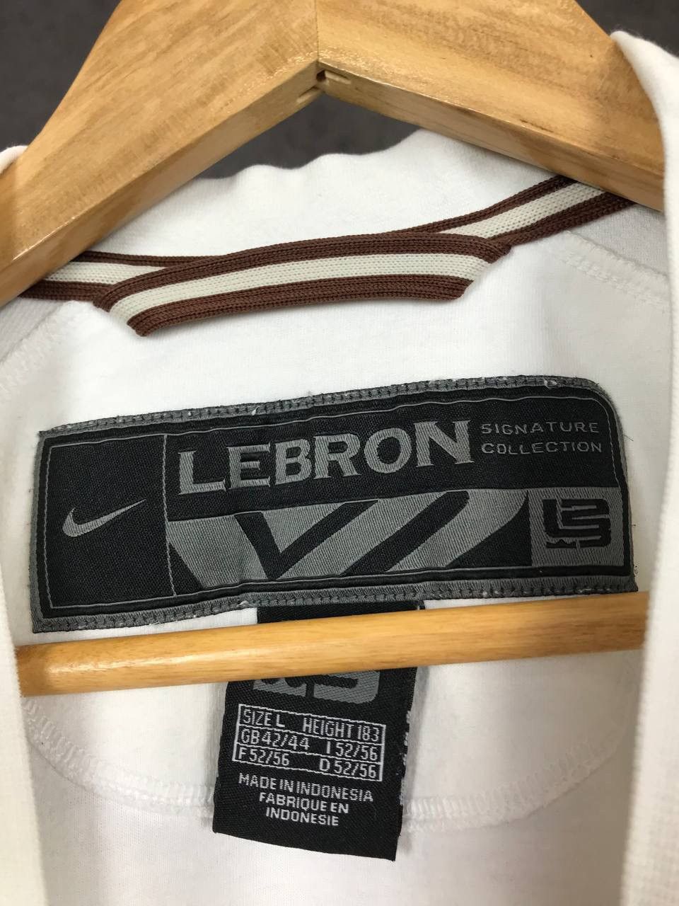 Nike × Vintage Nike Lebron vintage swoosh streetwear tee Size US L / EU 52-54 / 3 - 4 Thumbnail