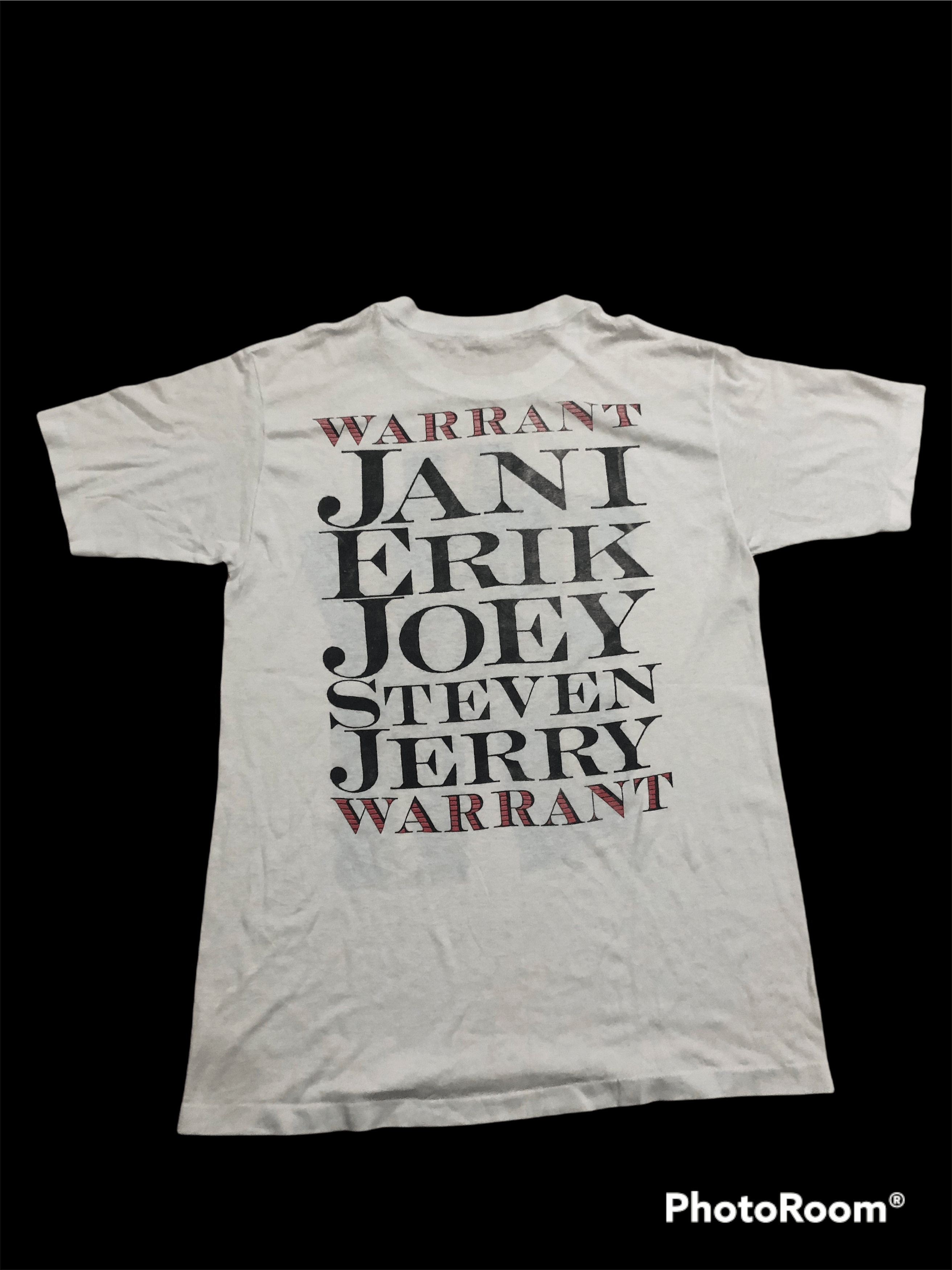 Band Tees × Vintage Vintage warrant copyright brockum Size US M / EU 48-50 / 2 - 2 Thumbnail